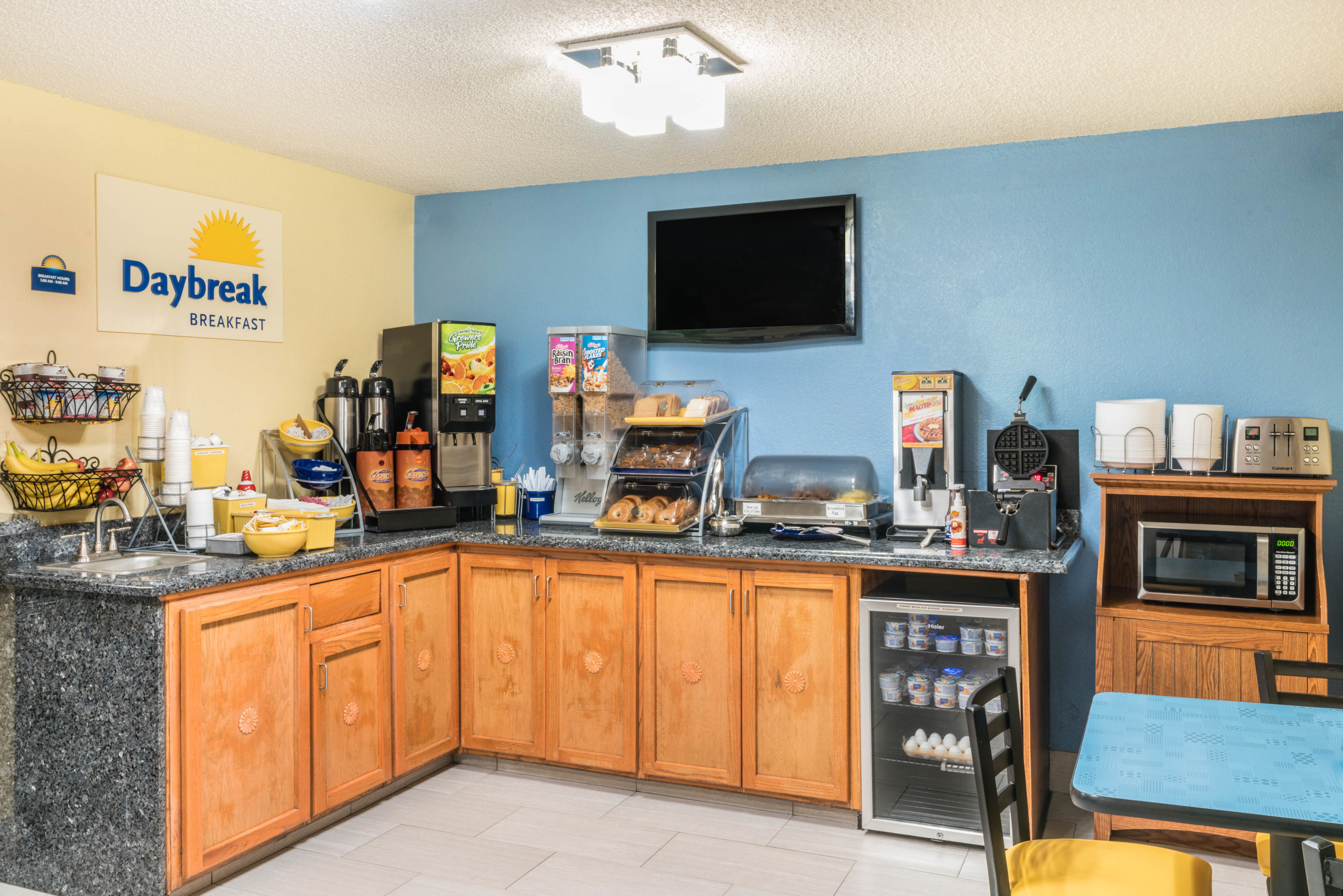 Free breakfast at Days Inn by Wyndham Tucumcari in Tucumcari, New Mexico