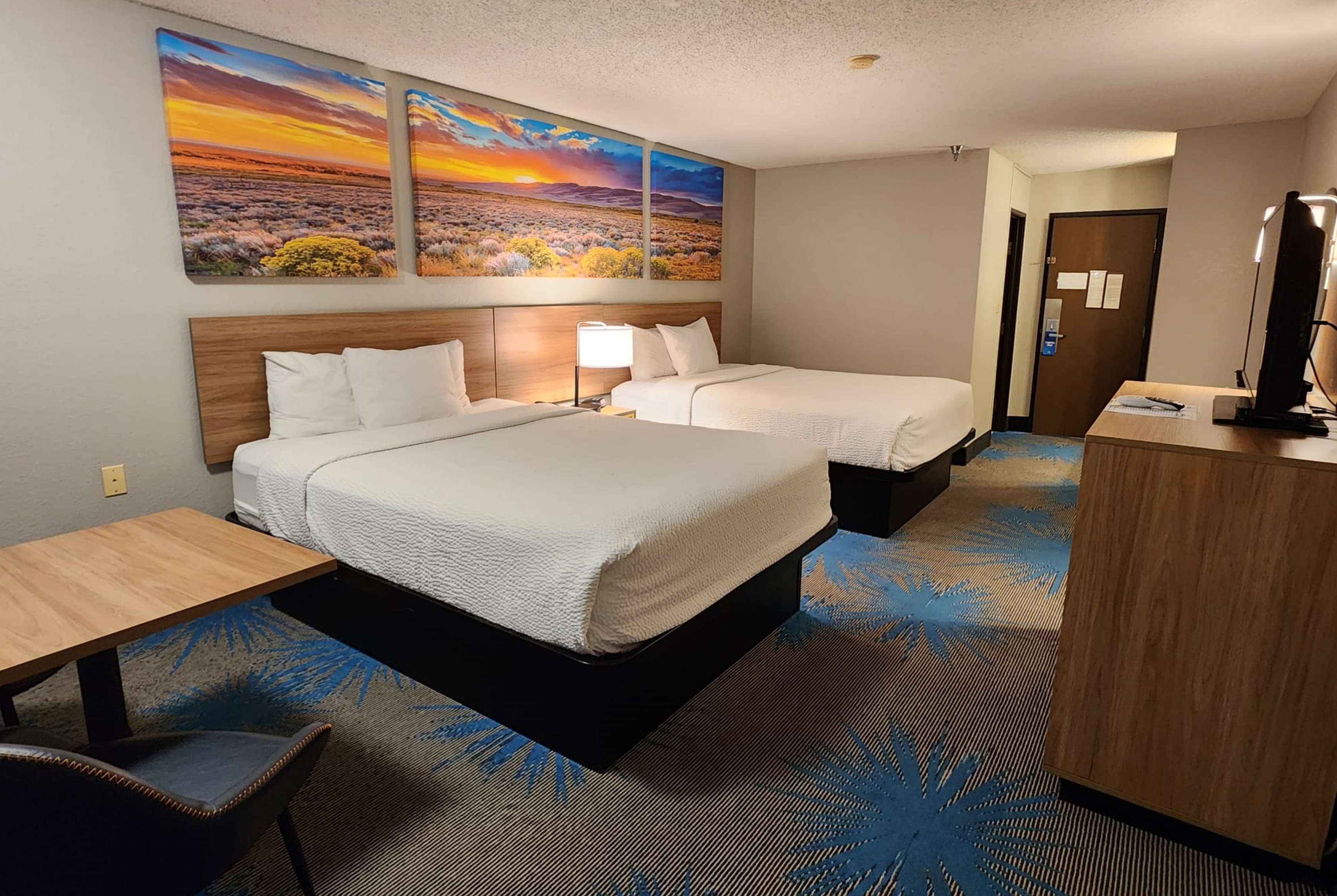 Guest room at the Days Inn by Wyndham Tucumcari in Tucumcari, New Mexico