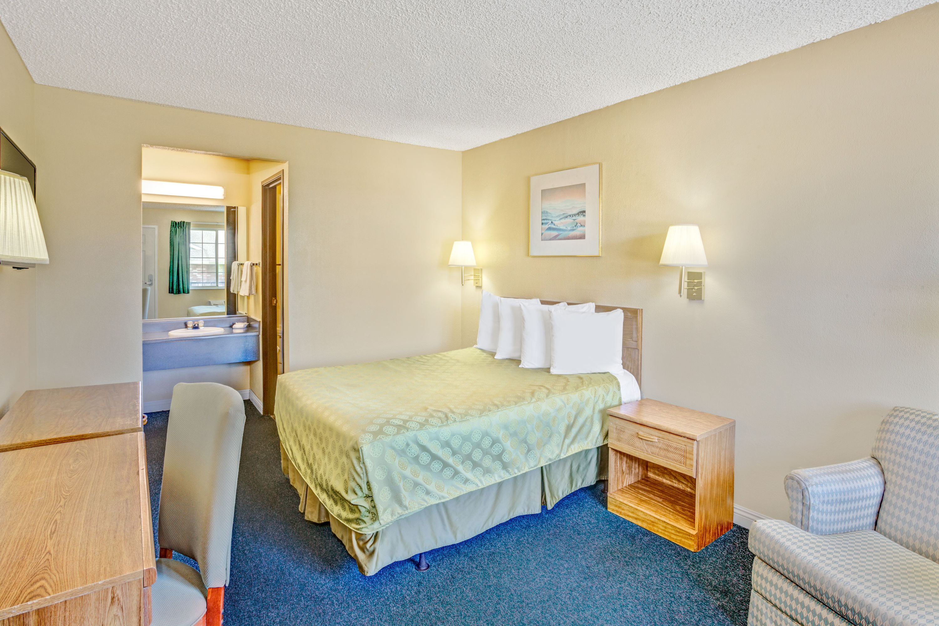 Guest room at the Days Inn by Wyndham Carson City in Carson City, Nevada