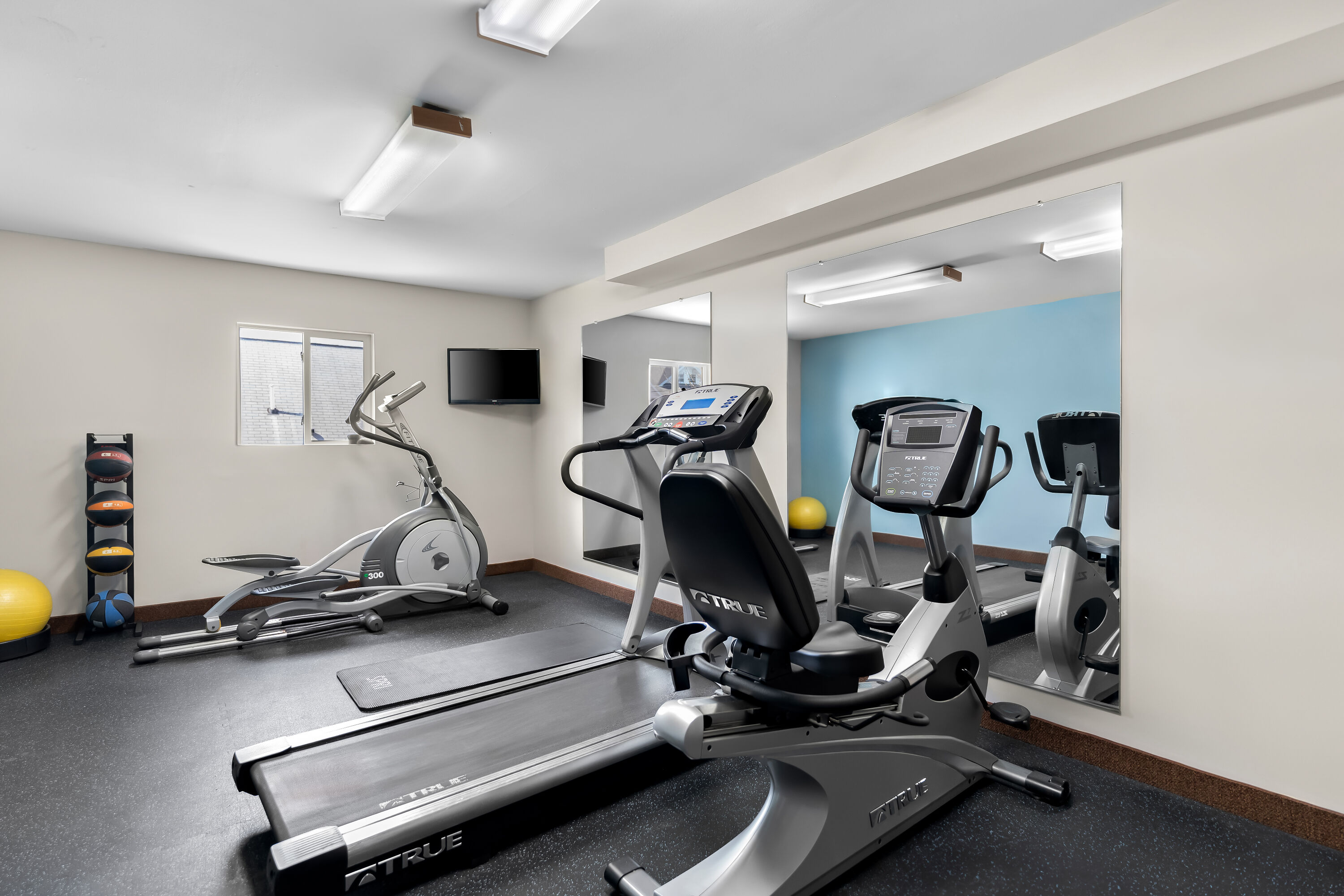 Fitness room at Days Inn by Wyndham Albany SUNY in Albany, New York