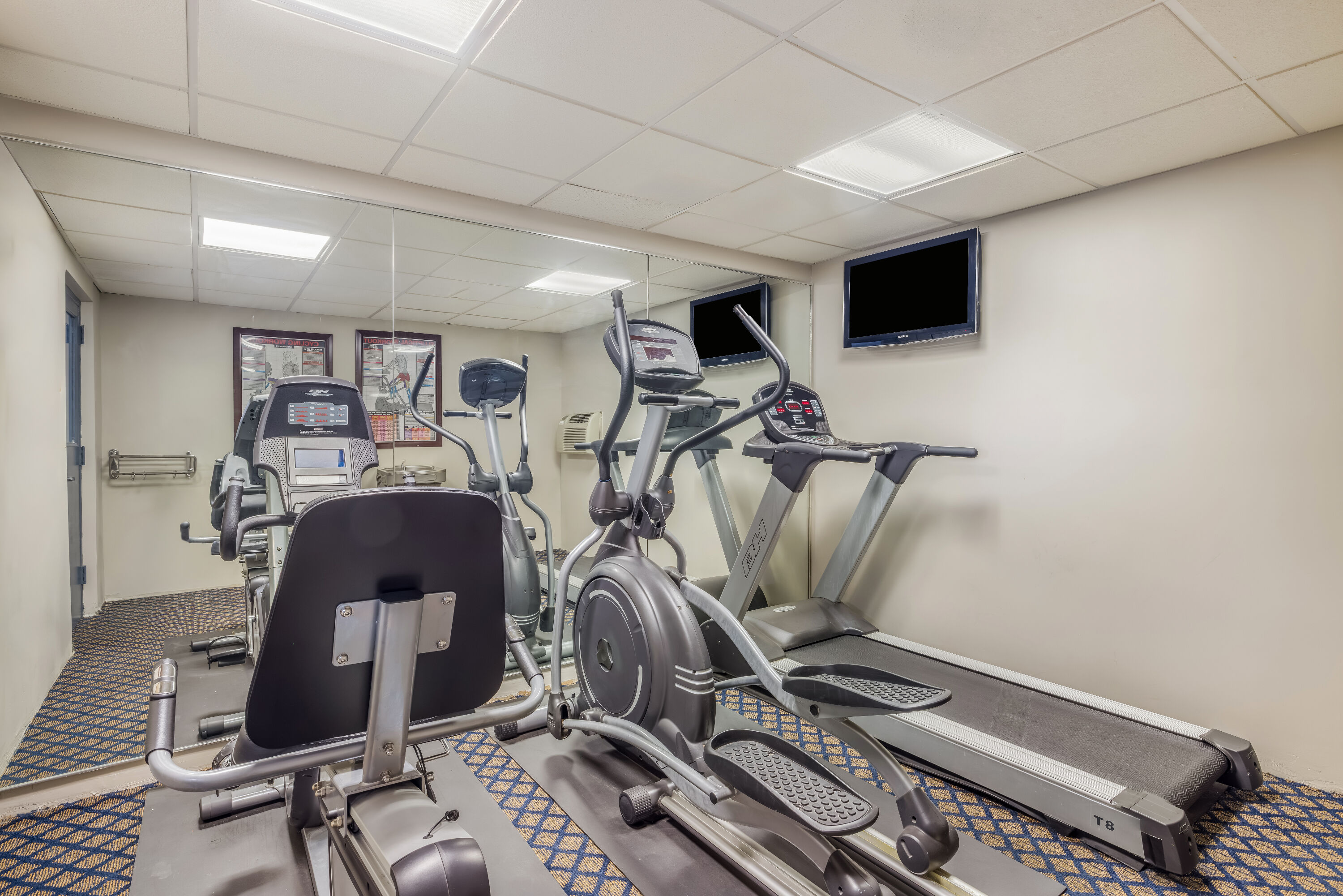 Fitness room at Days Inn by Wyndham Geneva/Finger Lakes in Geneva, New York