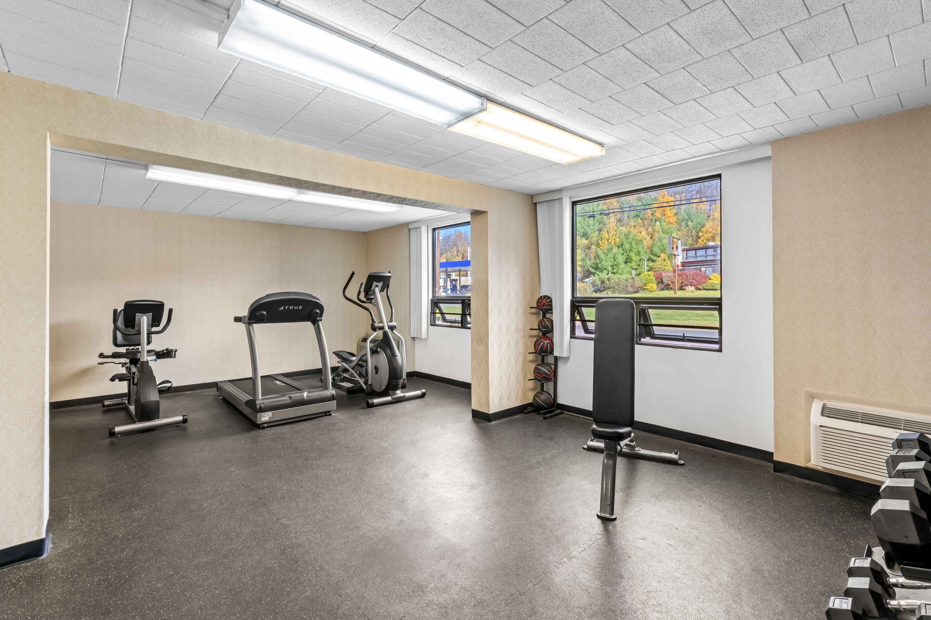 Fitness room at Days Inn by Wyndham Liberty in Liberty, New York