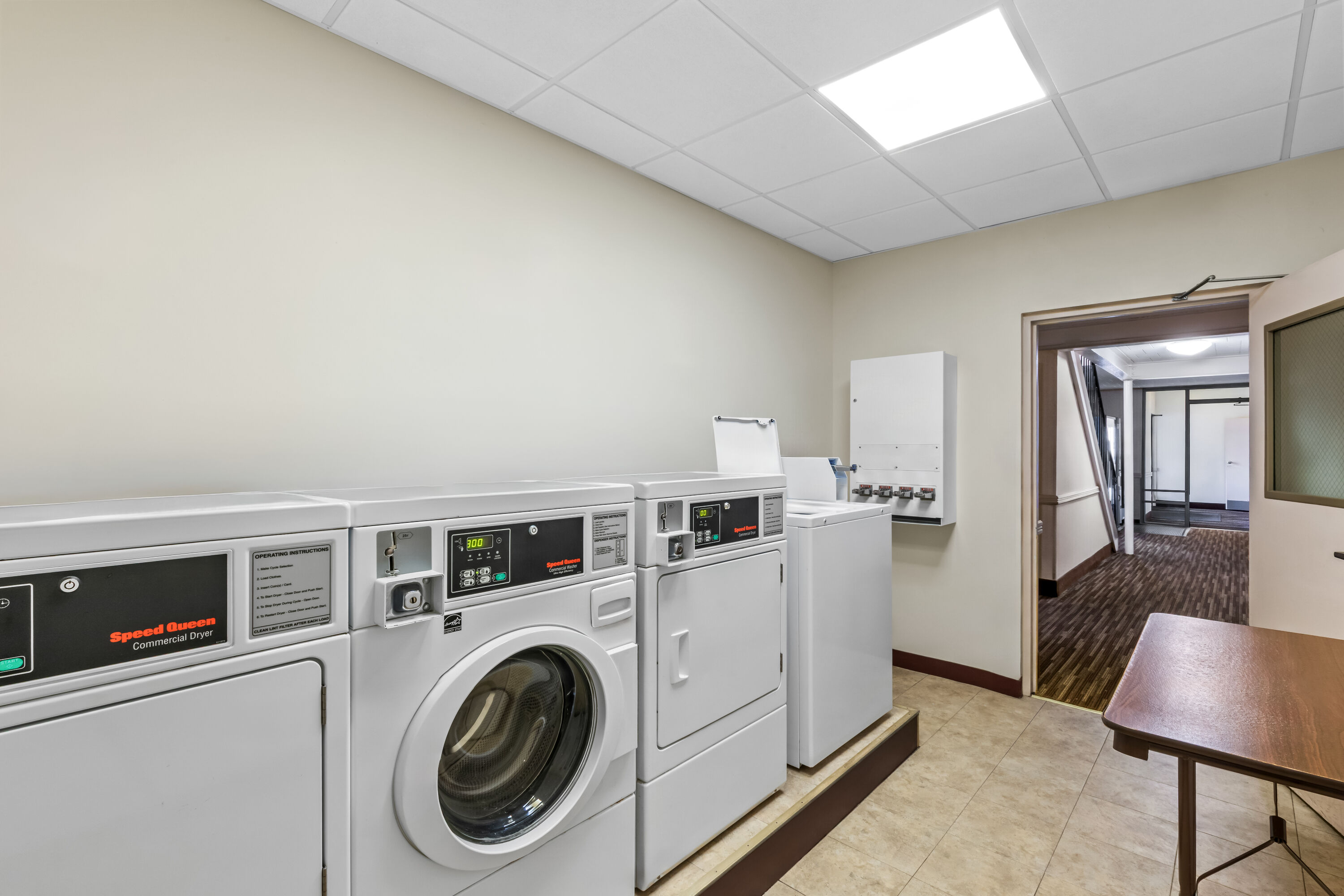 Laundry facilities at Days Inn by Wyndham Liberty in Liberty, New York