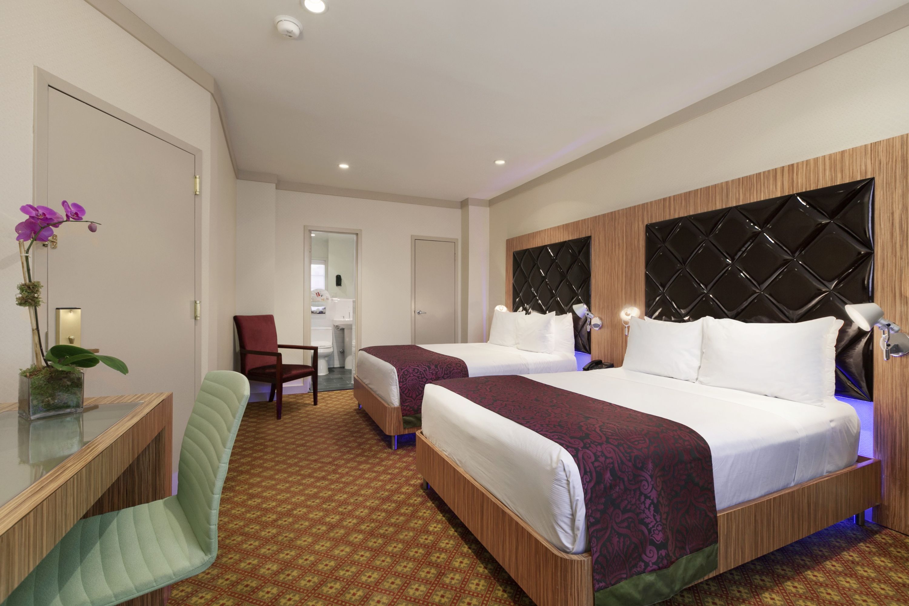 Guest room at the Days Inn Hotel New York City-Broadway in New York, New York