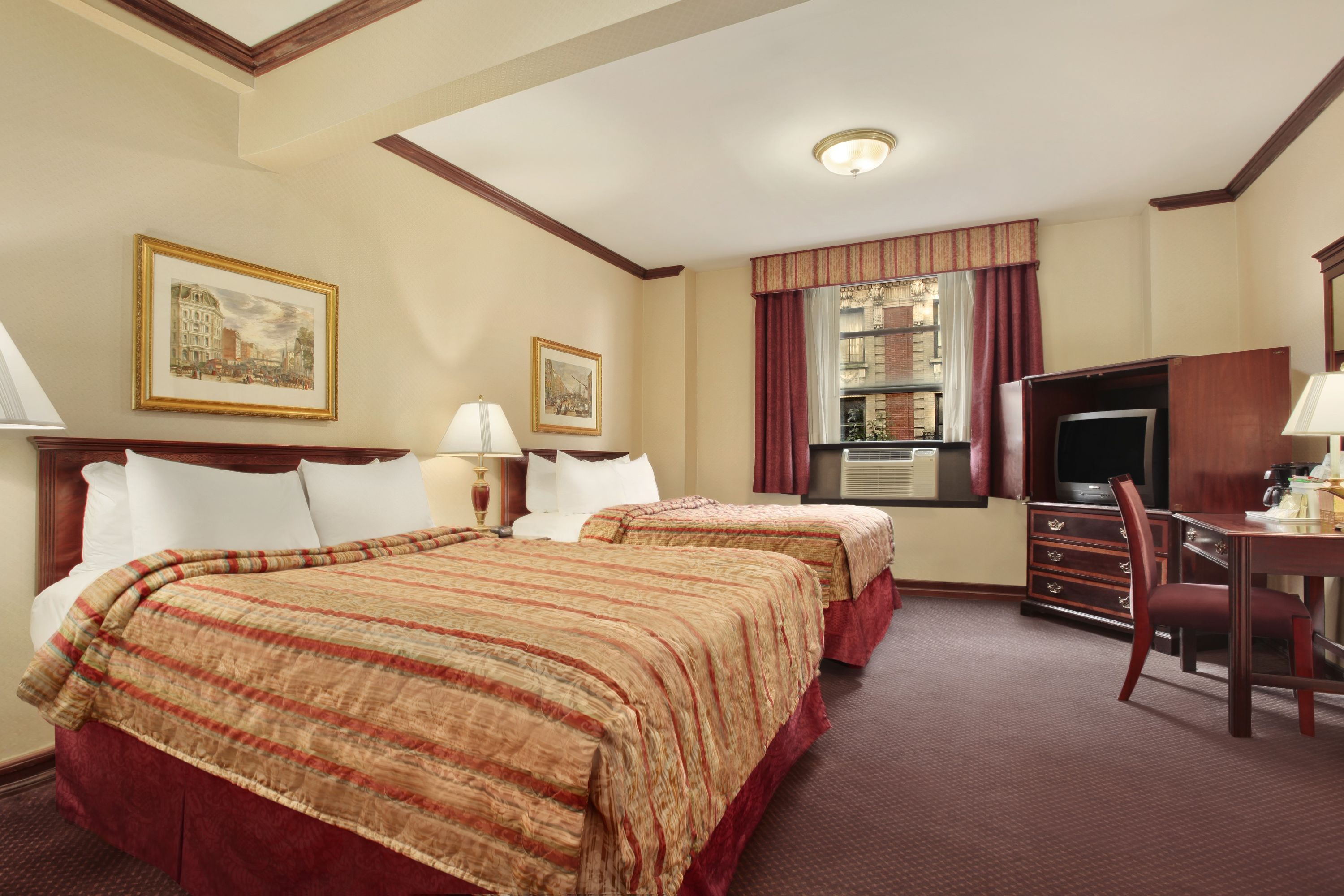 Guest room at the Days Inn Hotel New York City-Broadway in New York, New York