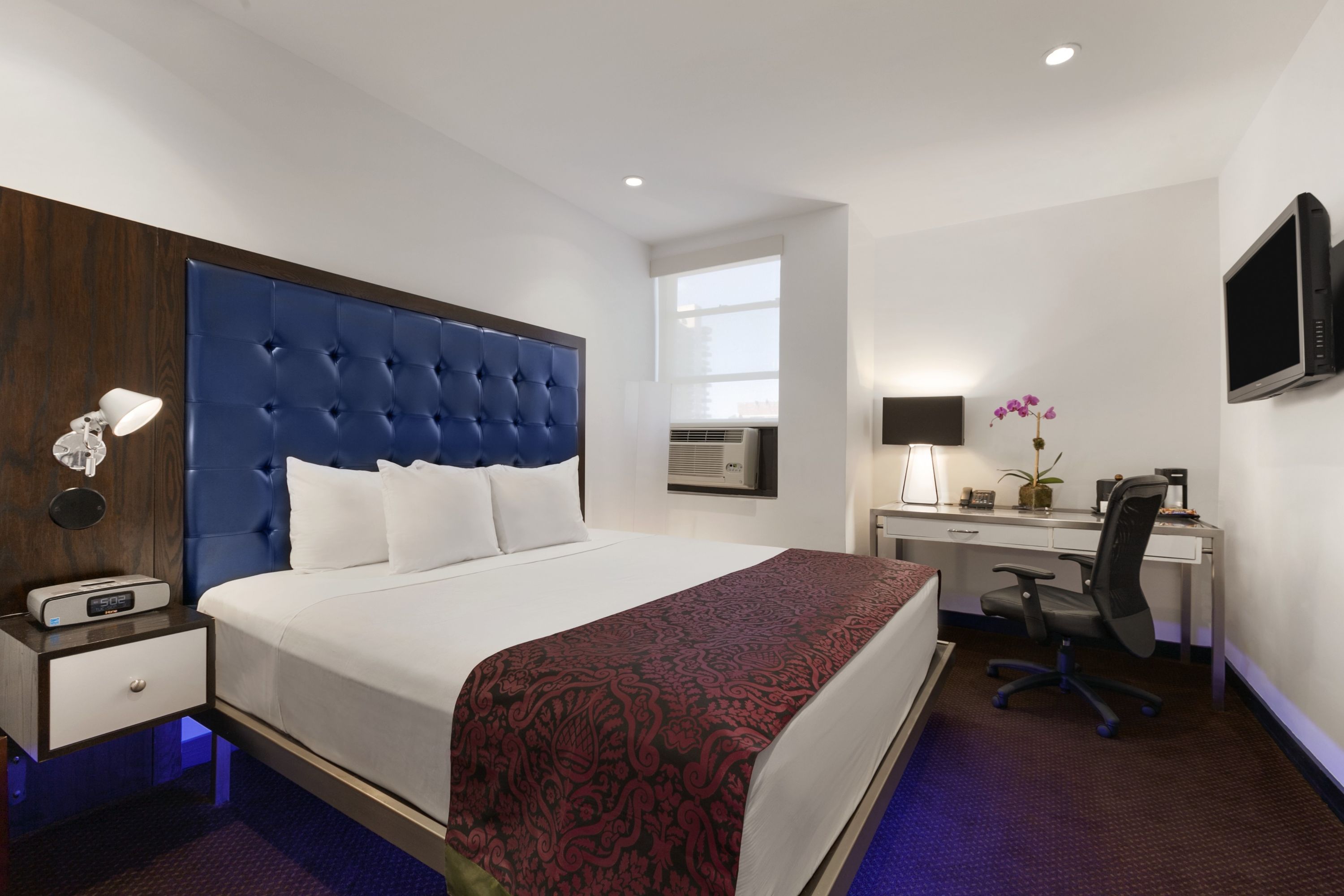 Guest room at the Days Inn Hotel New York City-Broadway in New York, New York