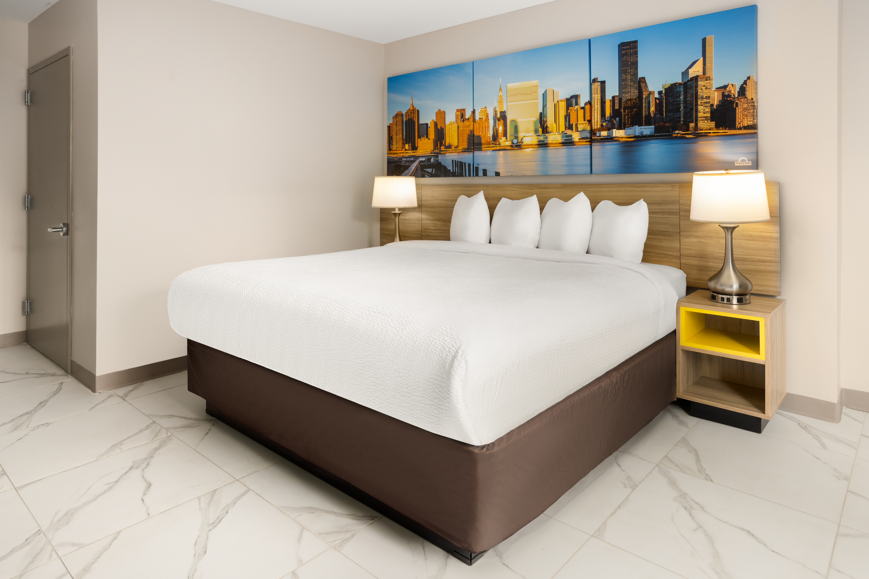 Guest room at the Days Inn by Wyndham Staten Island in Staten Island, New York