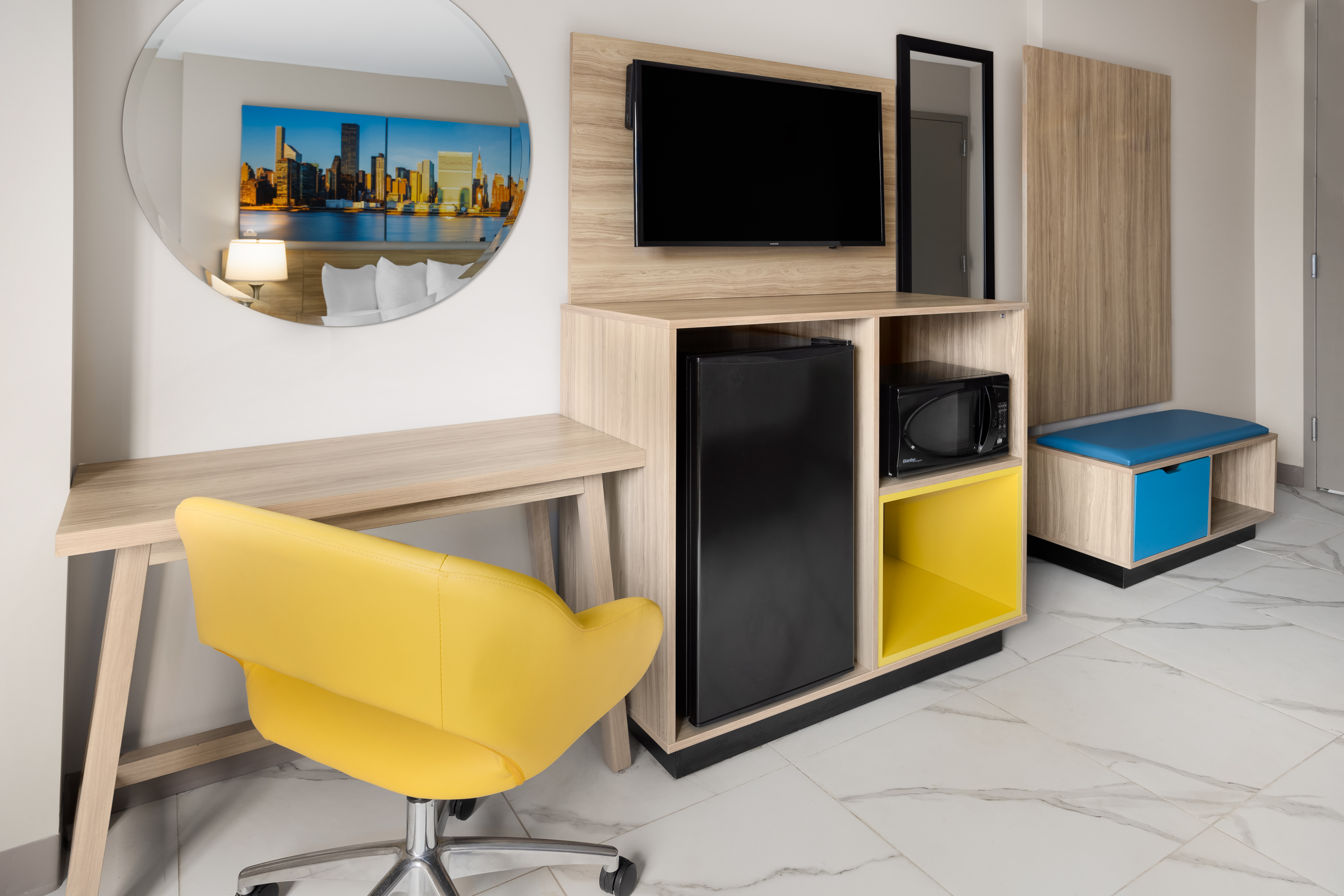 Guest room at the Days Inn by Wyndham Staten Island in Staten Island, New York