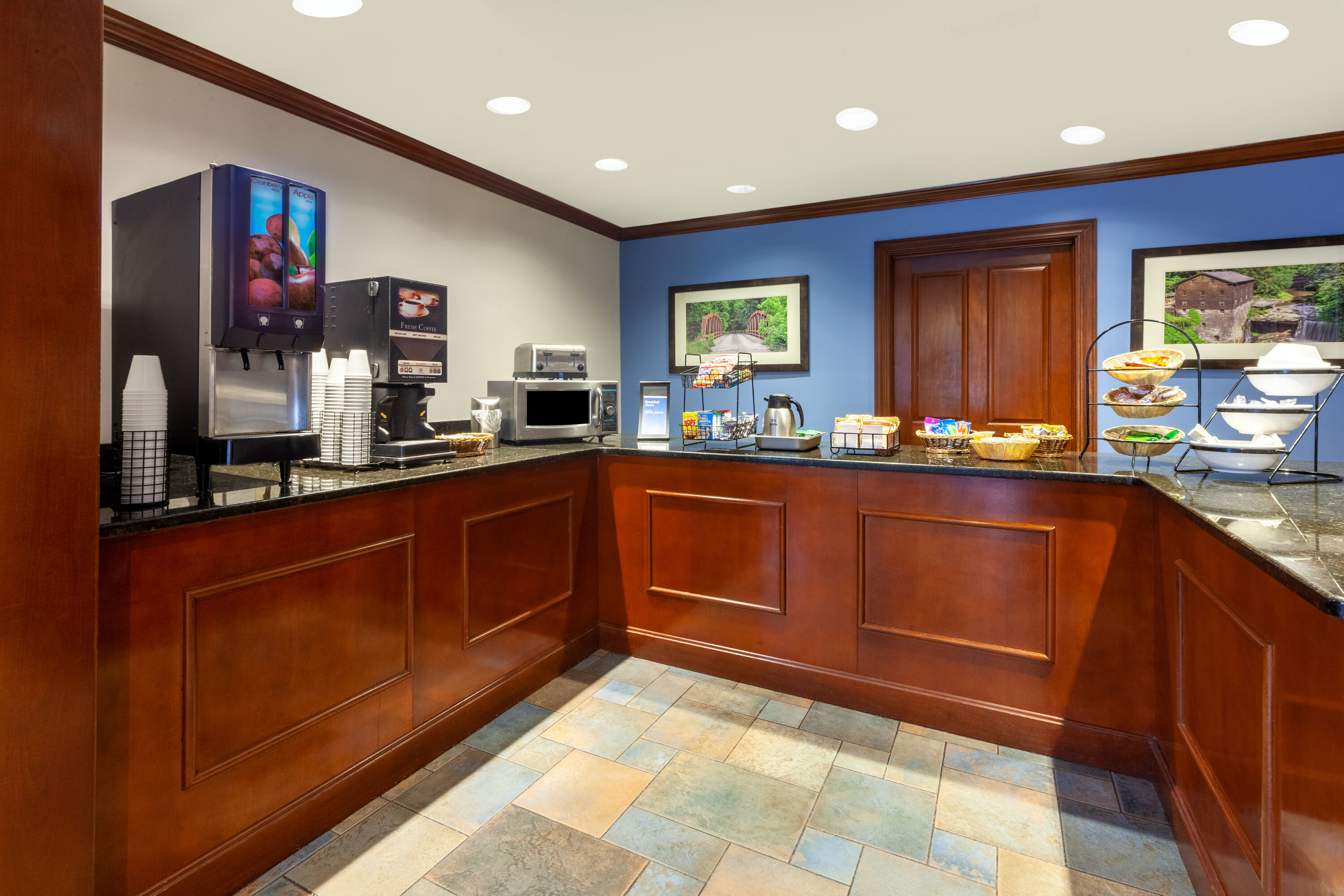 Free breakfast at Days Inn by Wyndham Austintown in Austintown, Ohio