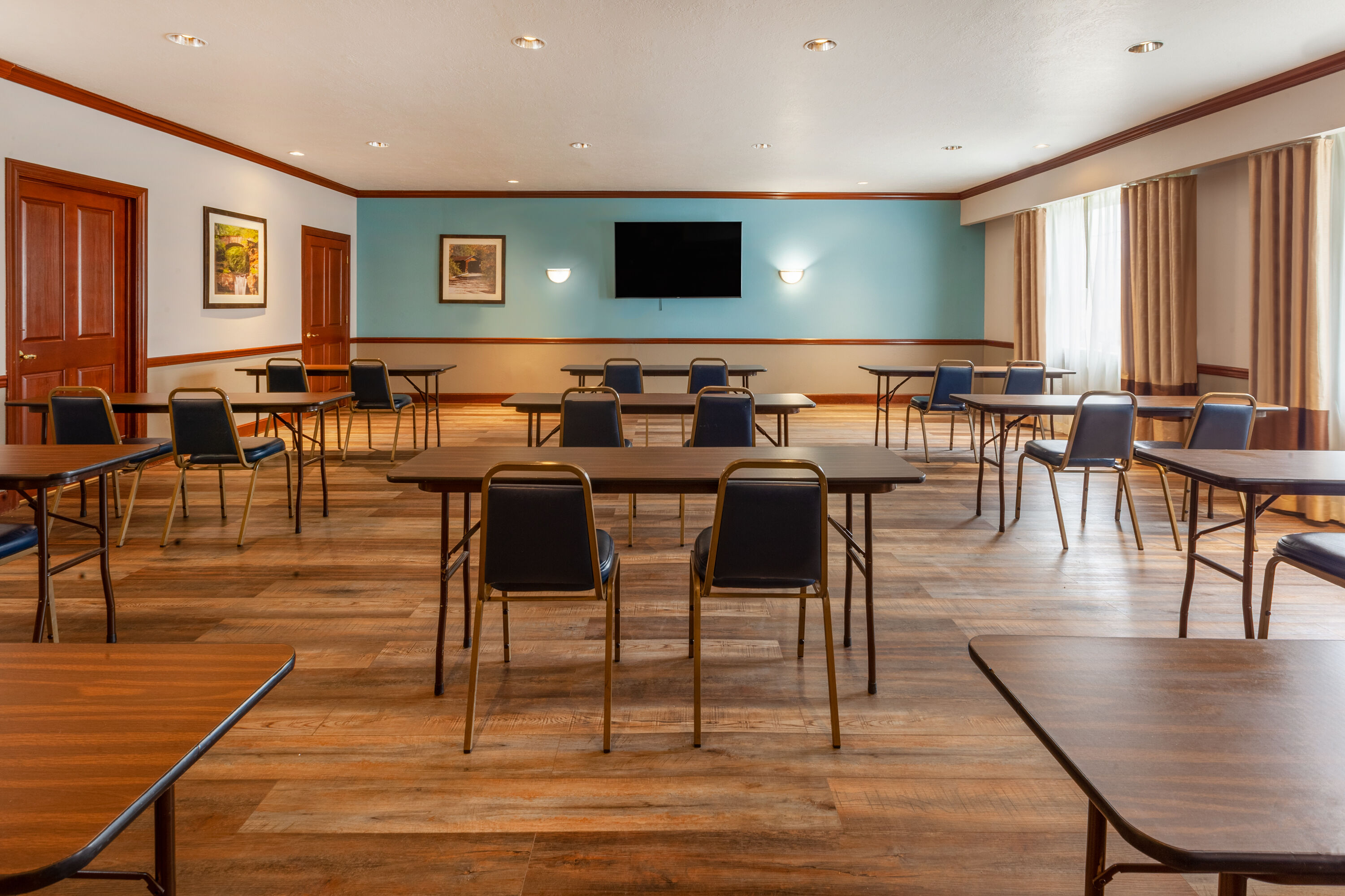 Meeting room at Days Inn by Wyndham Austintown in Austintown, Ohio