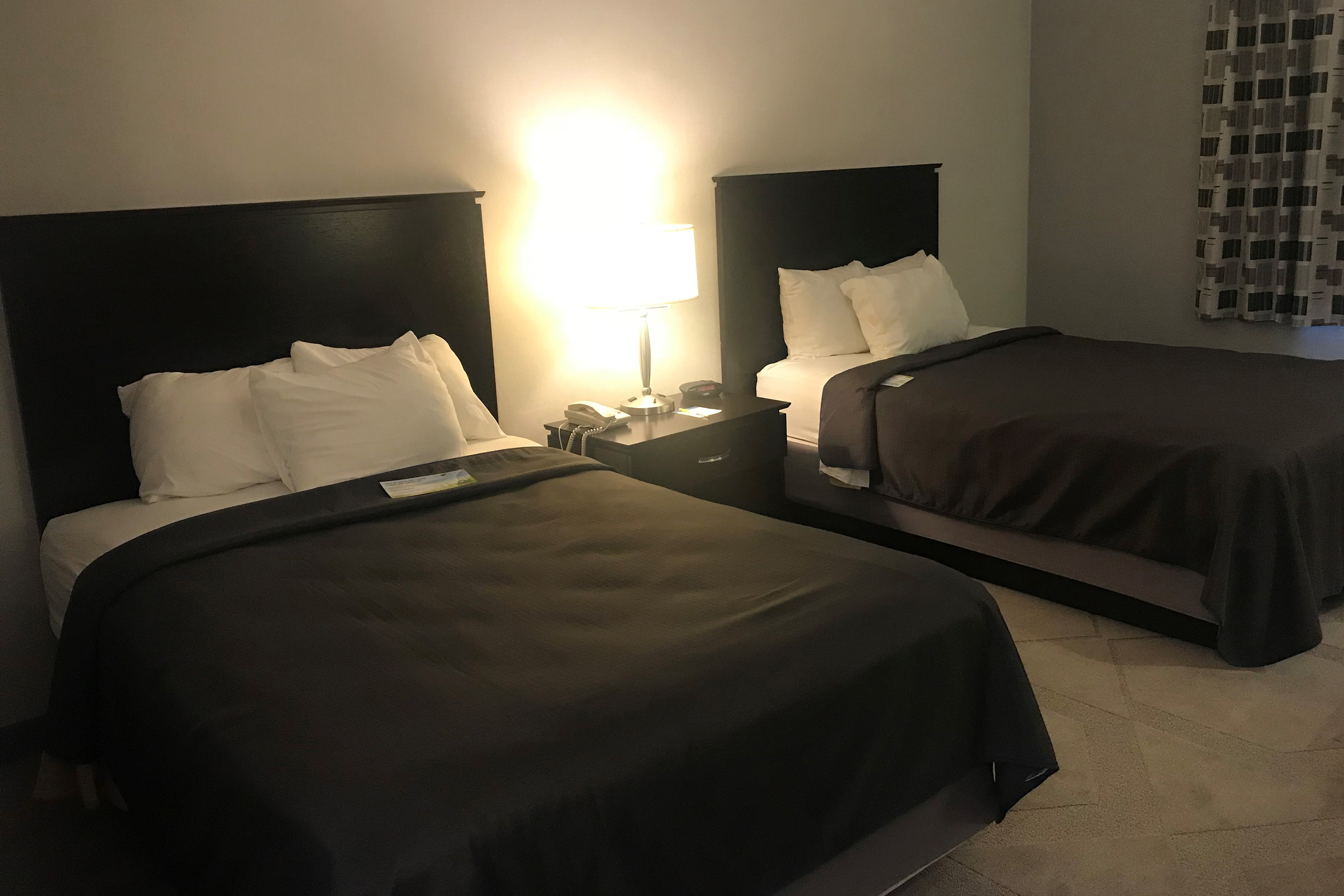 Guest room at the Days Inn by Wyndham Conneaut in Conneaut, Ohio