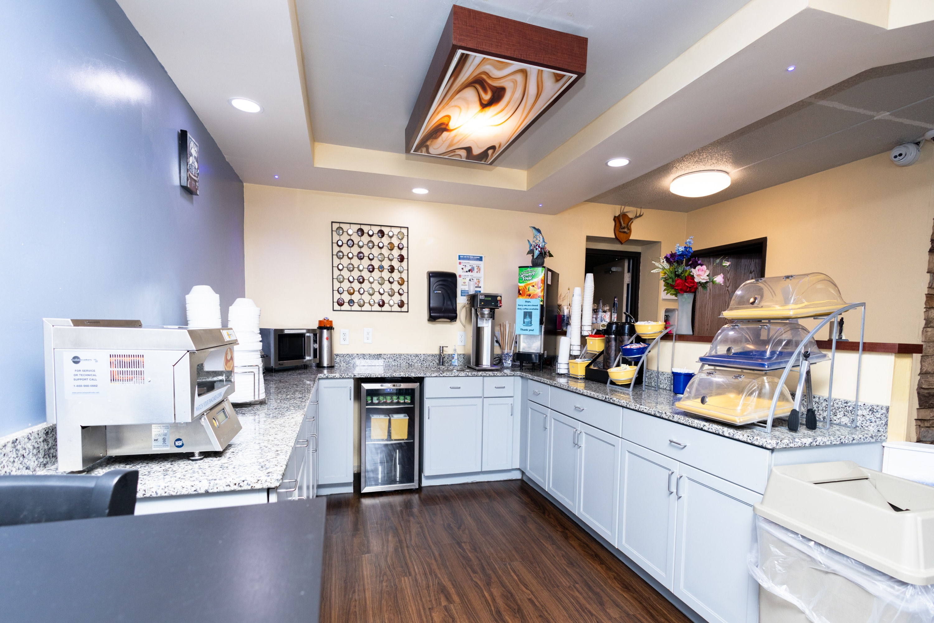 Free breakfast at Days Inn by Wyndham Dayton Huber Heights Northeast in Dayton, Ohio