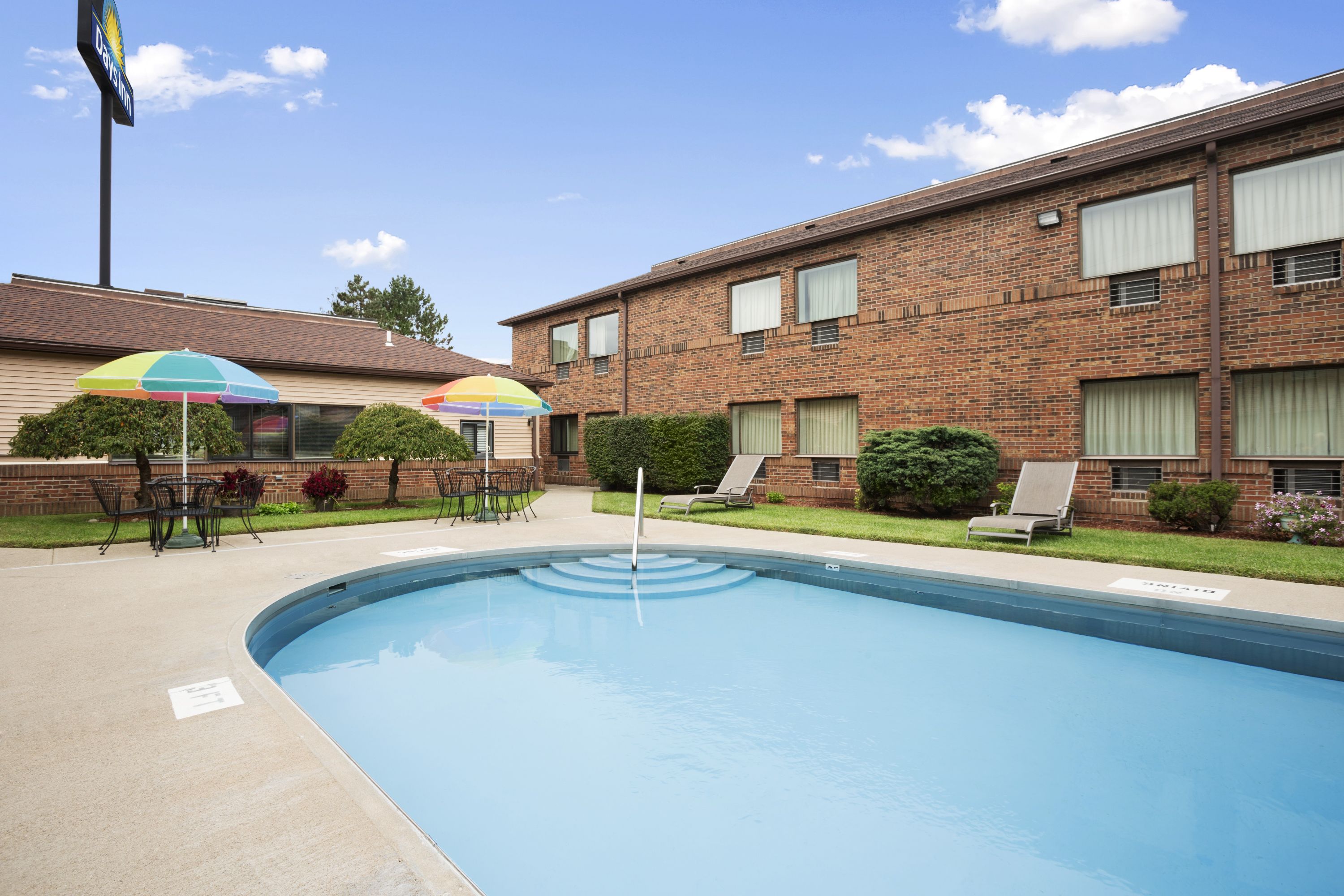Pool at the Days Inn by Wyndham Middletown in Middletown, Ohio