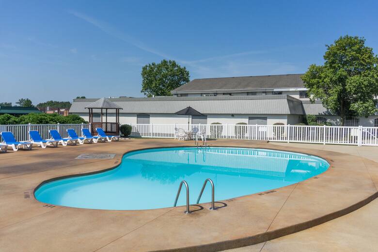 Pool at the Days Inn & Suites Columbus East Airport in Reynoldsburg, Ohio
