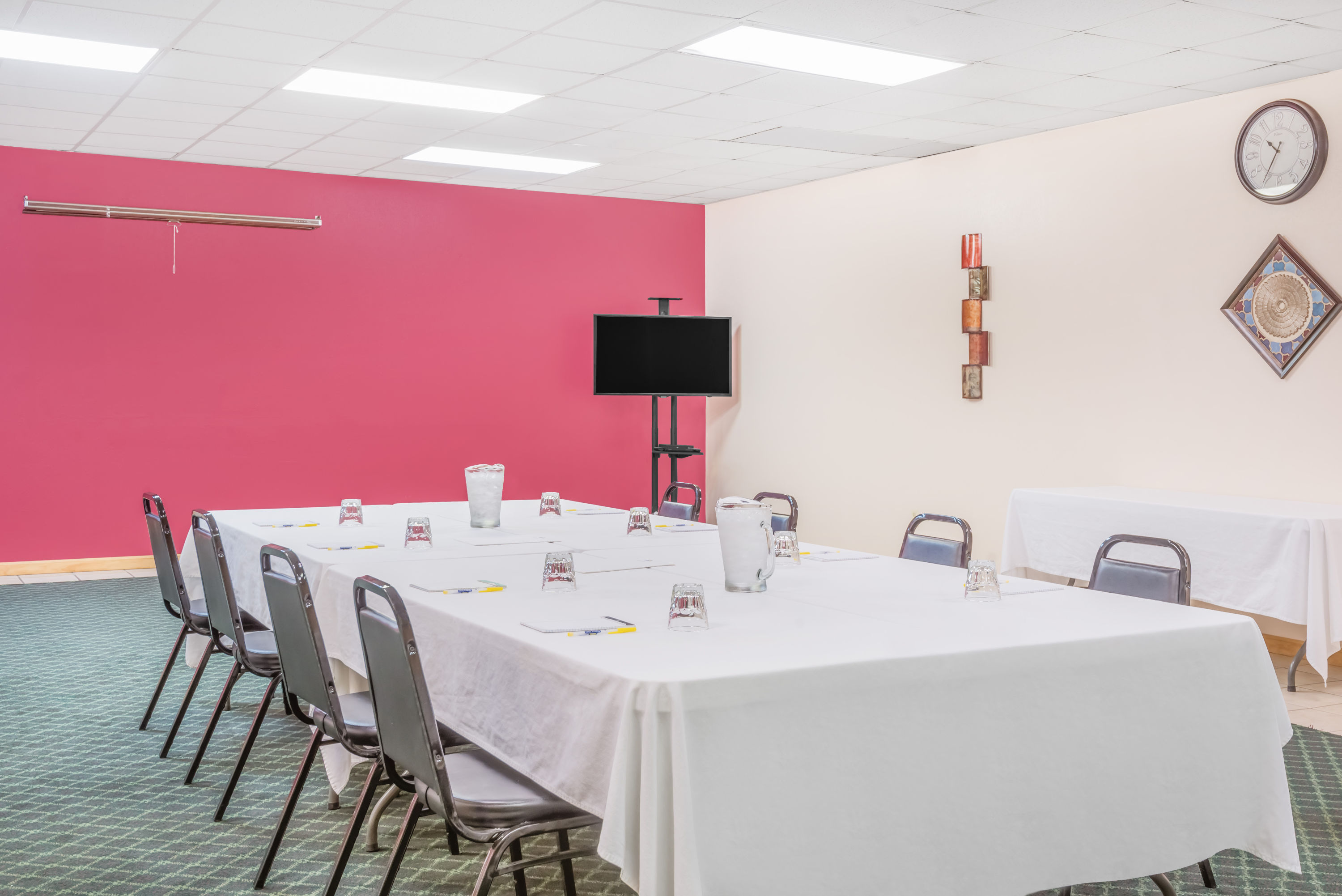 Meeting room at Days Inn by Wyndham St Clairsville in Saint Clairsville, Ohio