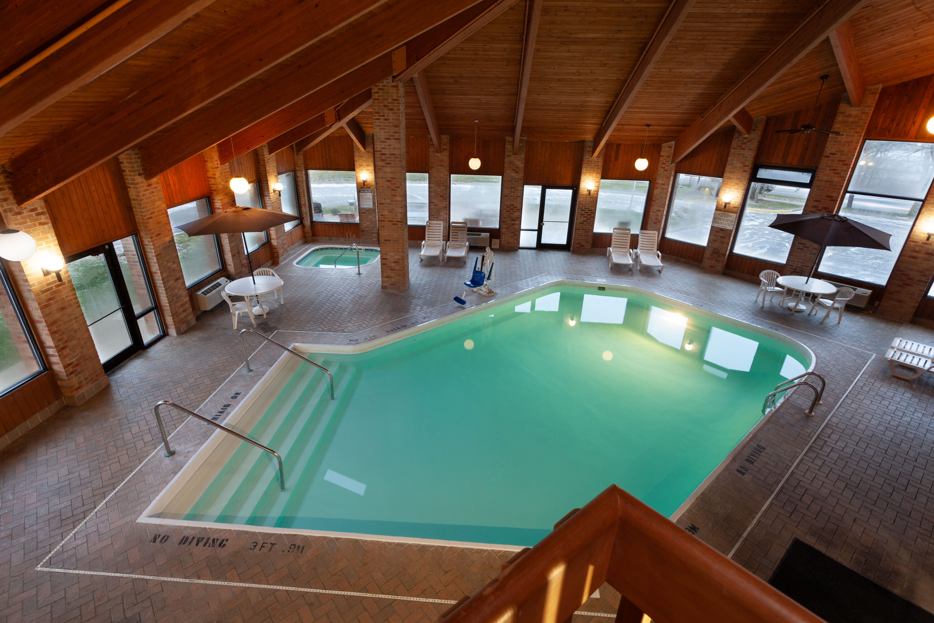 Pool at the Days Inn by Wyndham Wooster in Wooster, Ohio