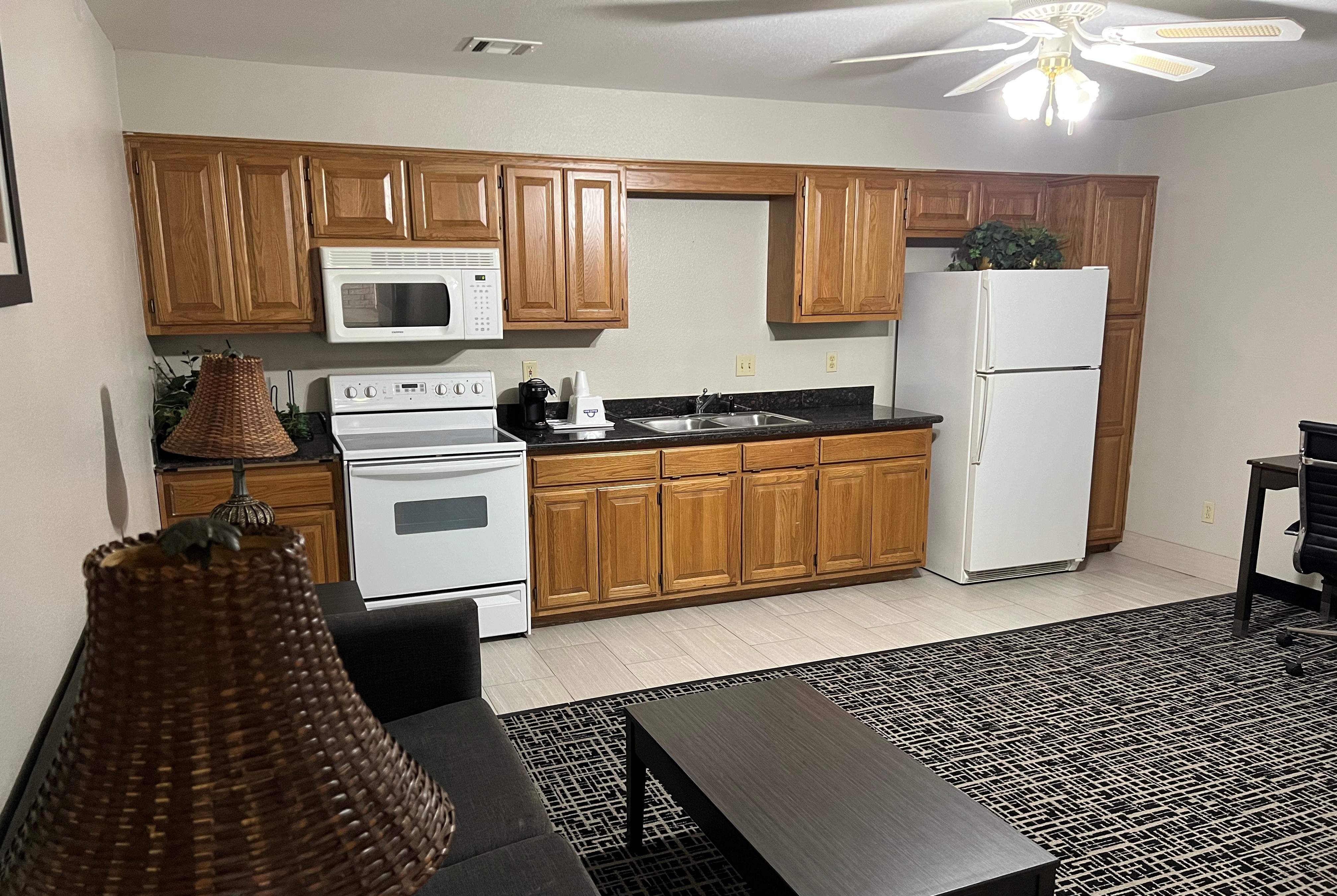 Guest room at the Days Inn by Wyndham Grove in Grove, Oklahoma