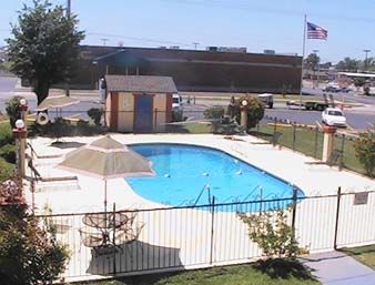 Pool at the Days Inn by Wyndham Okmulgee in Okmulgee, Oklahoma