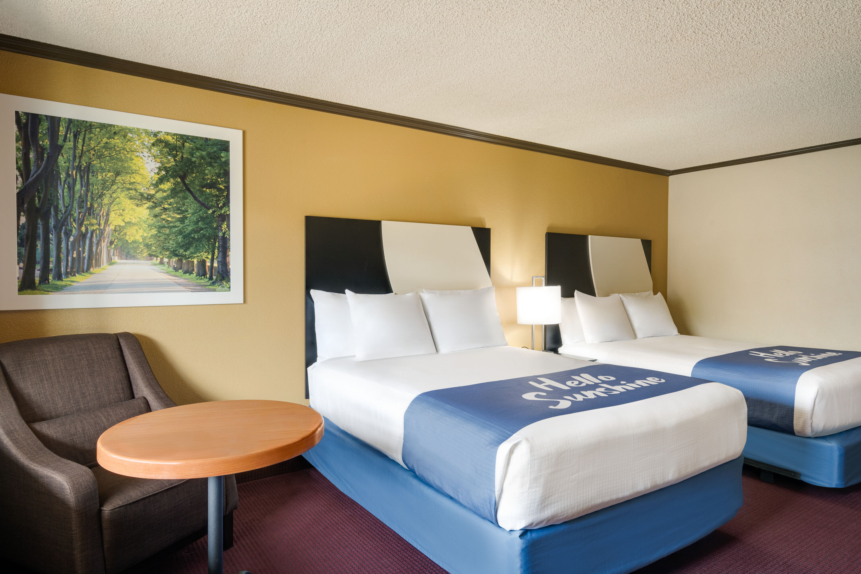 Guest room at the Days Inn by Wyndham Bend in Bend, Oregon