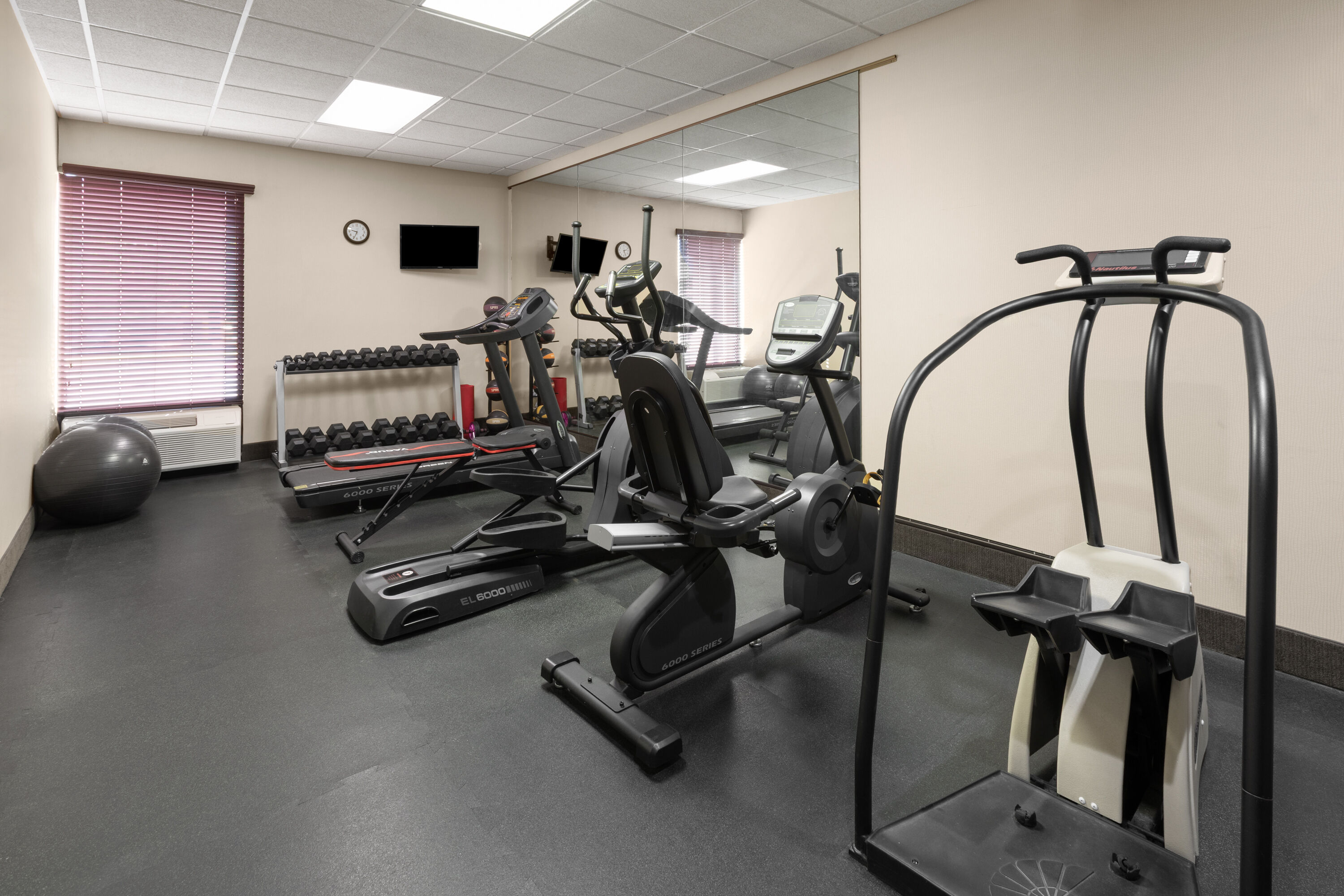 Fitness room at Days Inn by Wyndham Blairsville in Blairsville, Pennsylvania