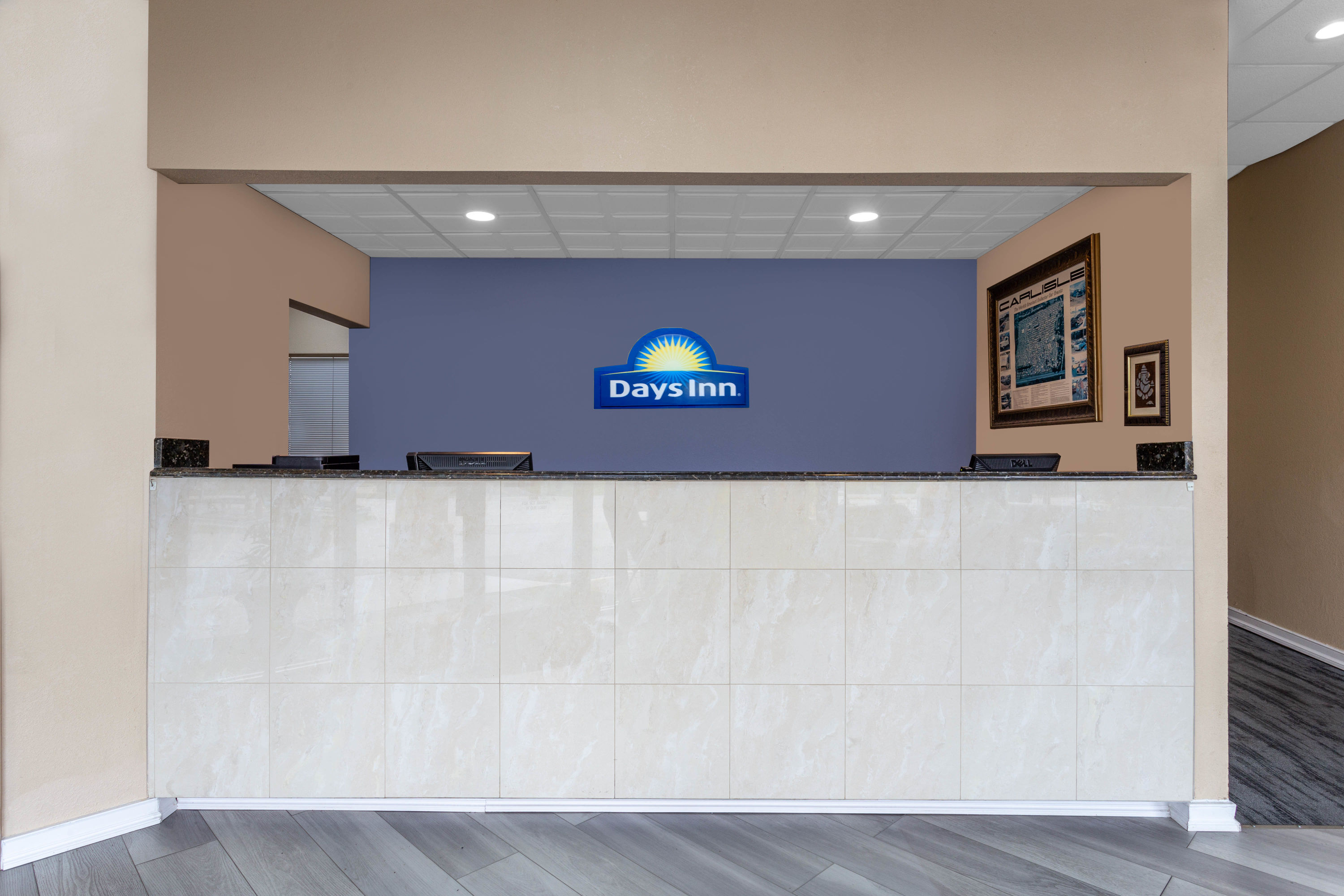 Days Inn by Wyndham Carlisle North reception in Carlisle, Pennsylvania