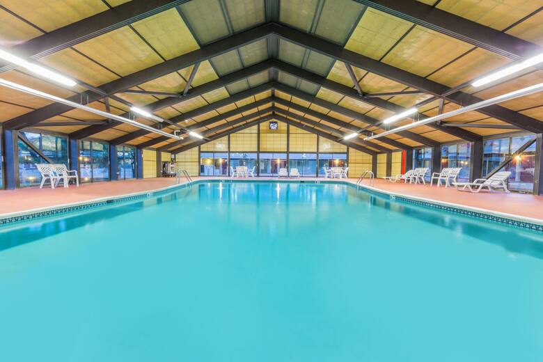 Pool at the Days Inn East Stroudsburg in East Stroudsburg, Pennsylvania