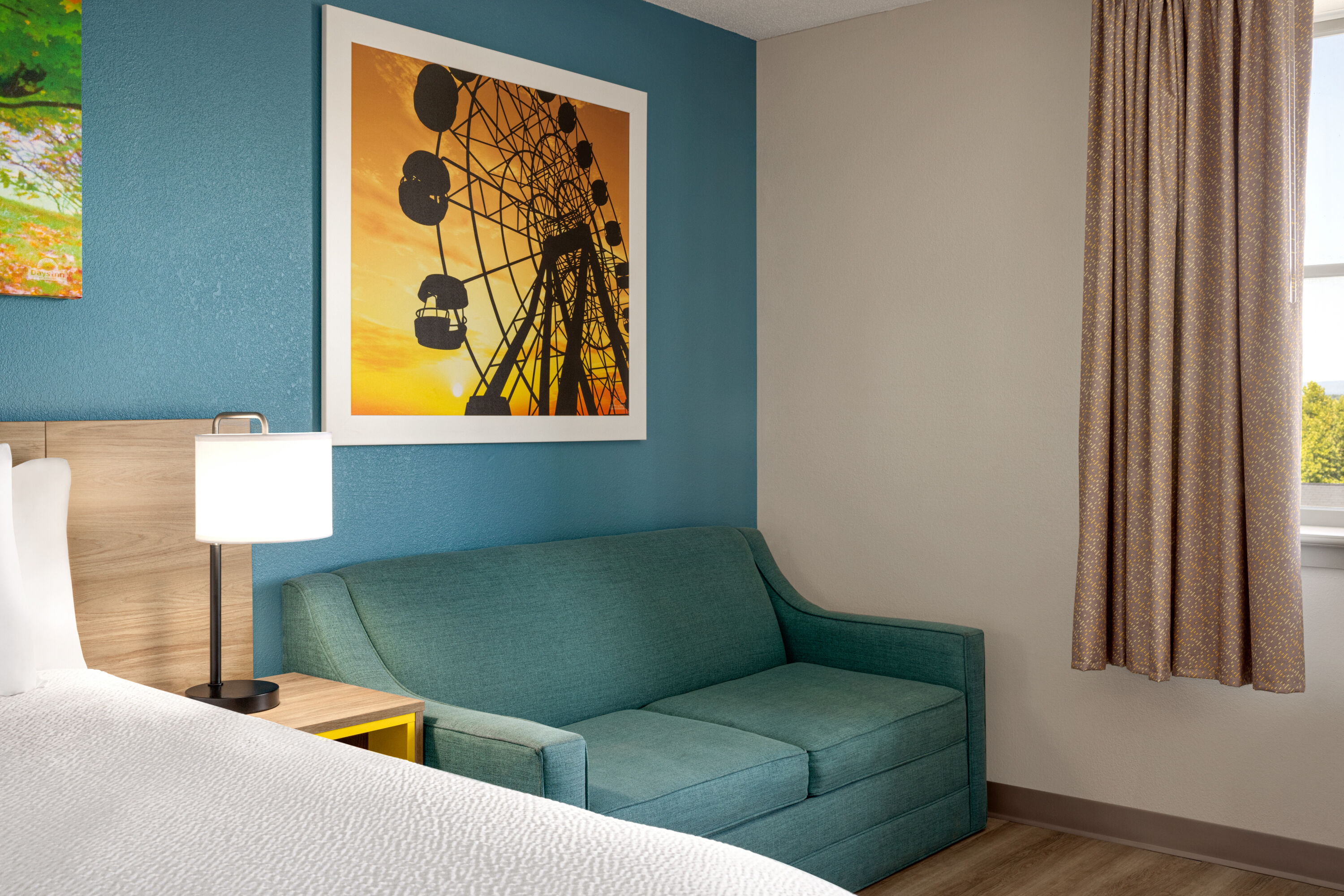 Guest room at the Days Inn by Wyndham Hershey in Hershey, Pennsylvania