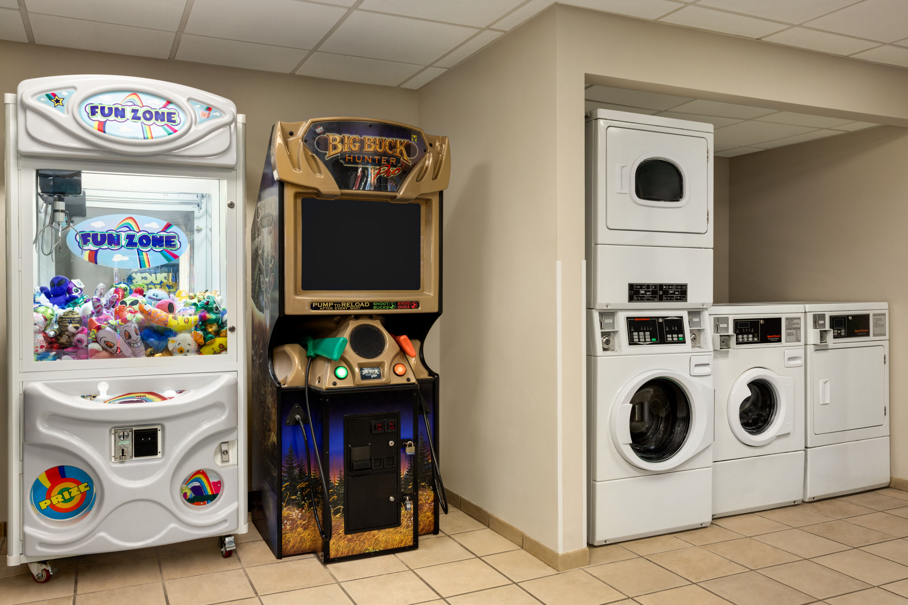 Laundry facilities at Days Inn by Wyndham Hershey in Hershey, Pennsylvania