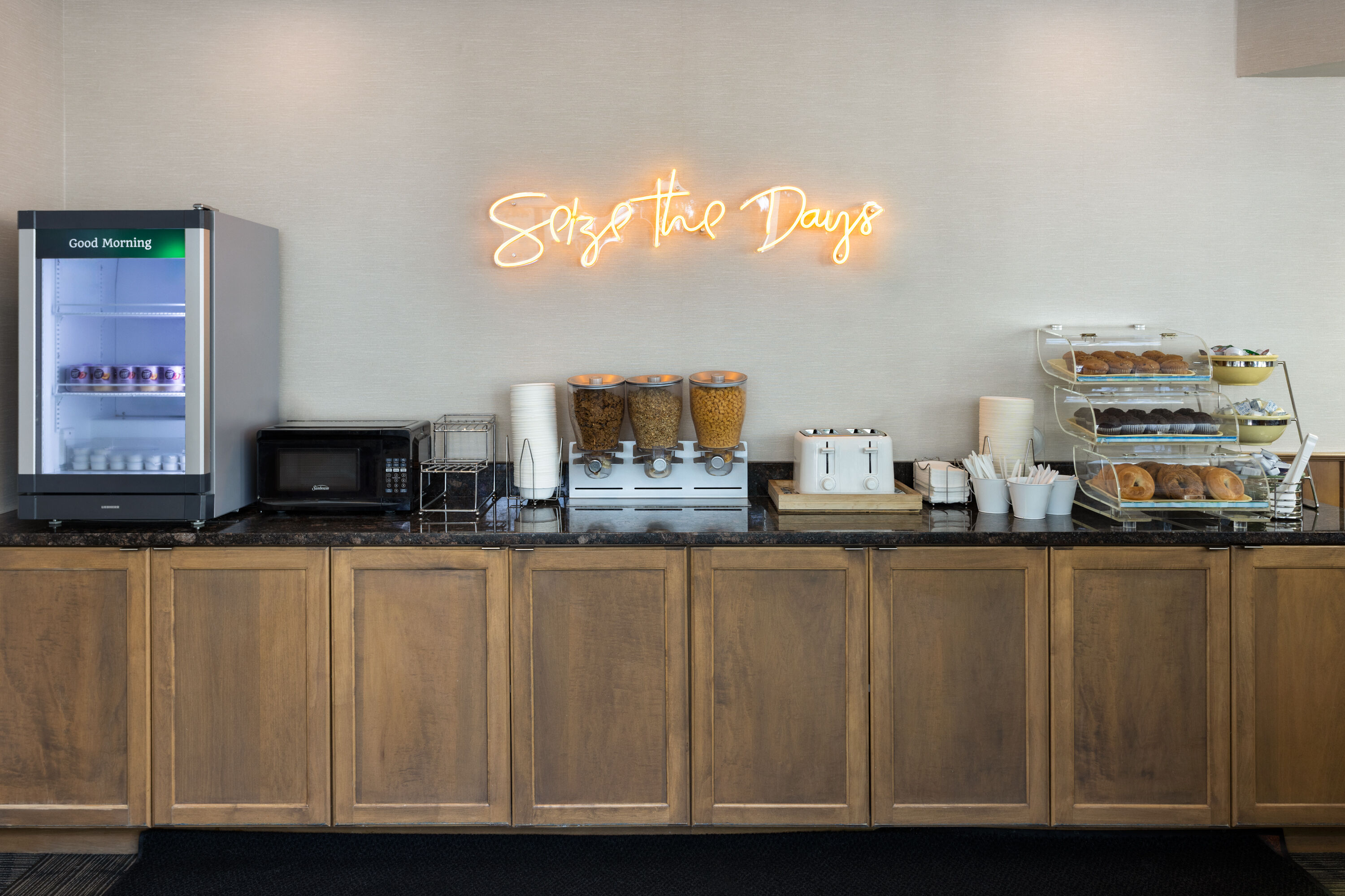 Free breakfast at Days Inn by Wyndham Penn State in State College, Pennsylvania