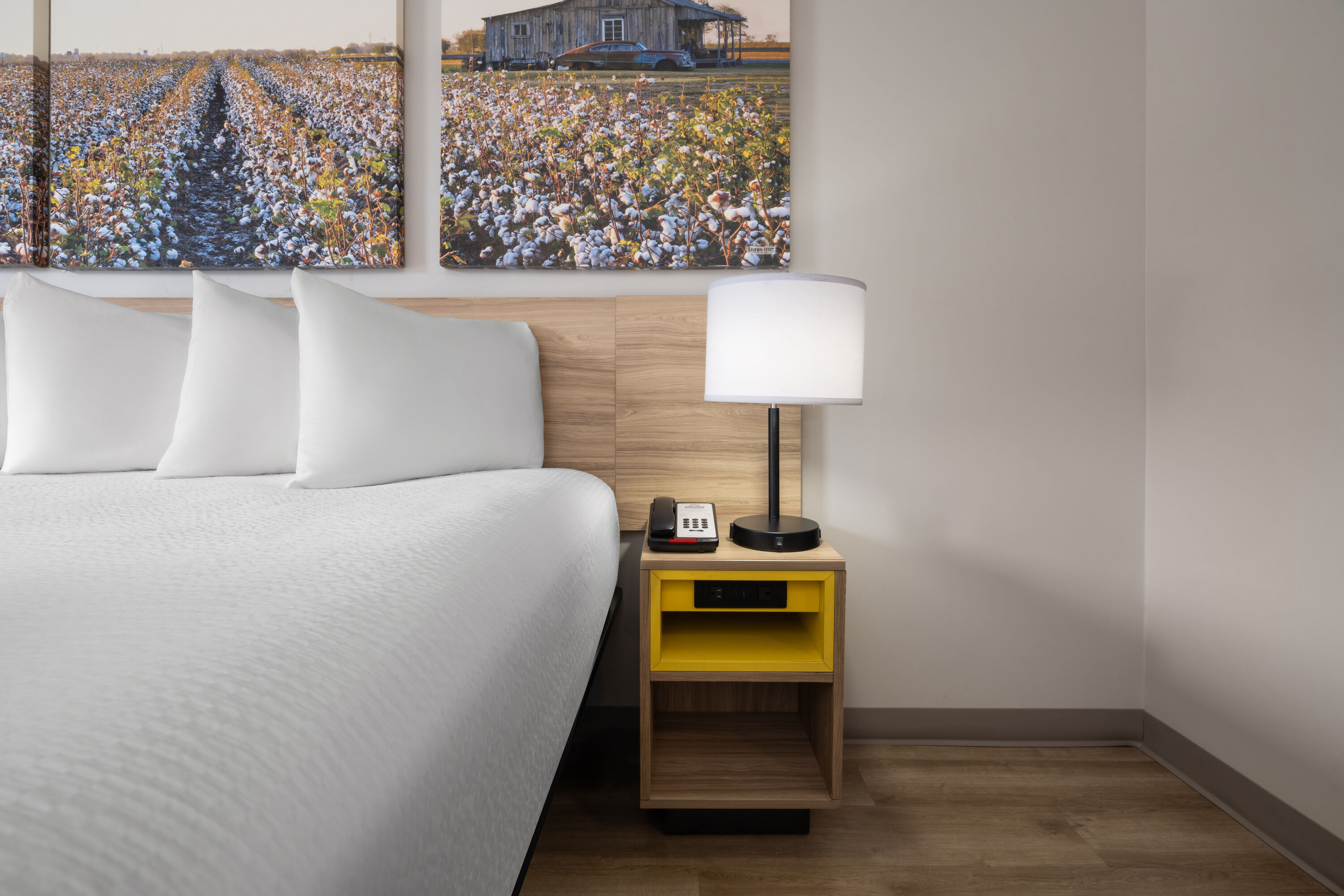 Guest room at the Days Inn by Wyndham Anderson/Clemson Area in Anderson, South Carolina