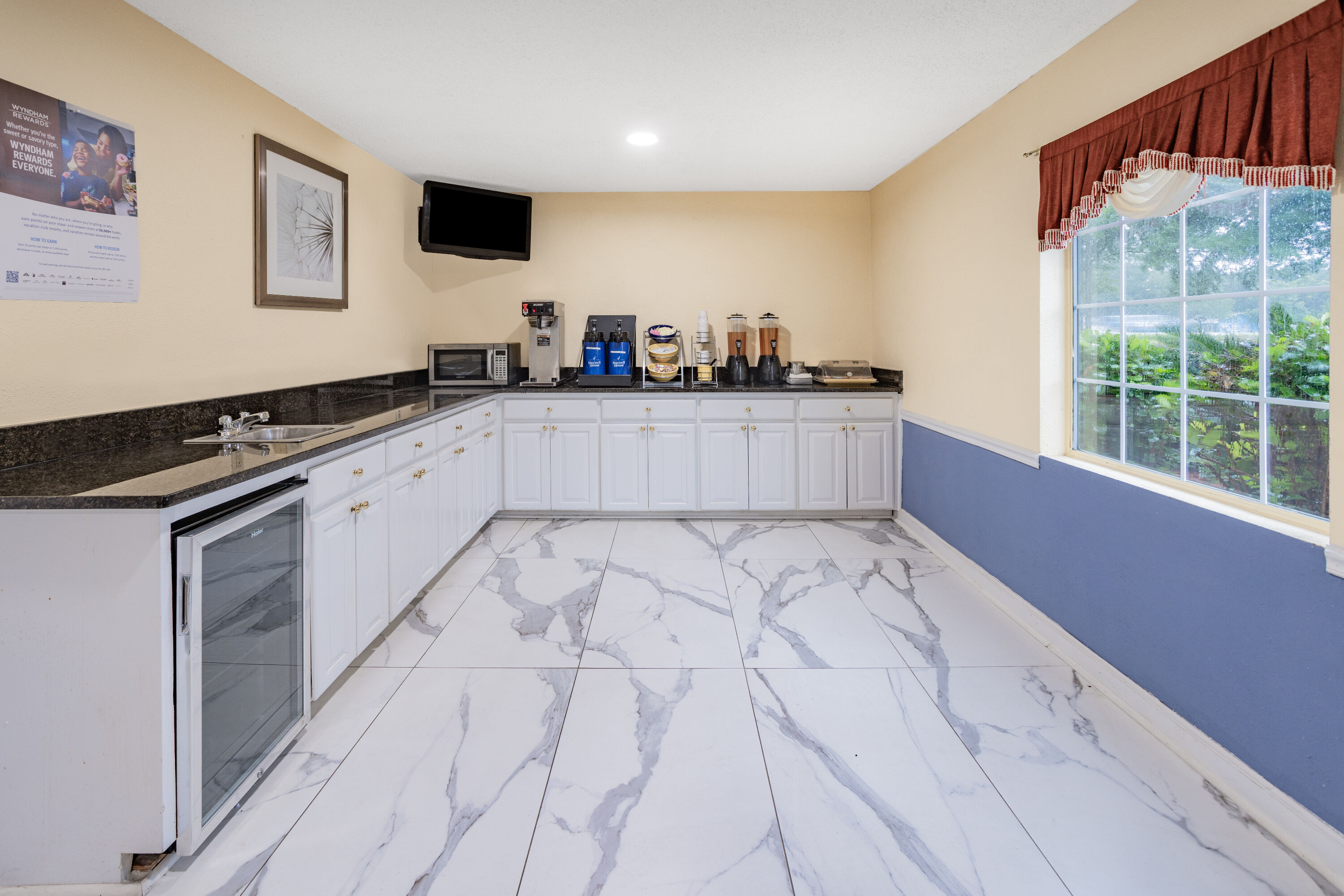 Free breakfast at Days Inn by Wyndham Barnwell in Barnwell, South Carolina