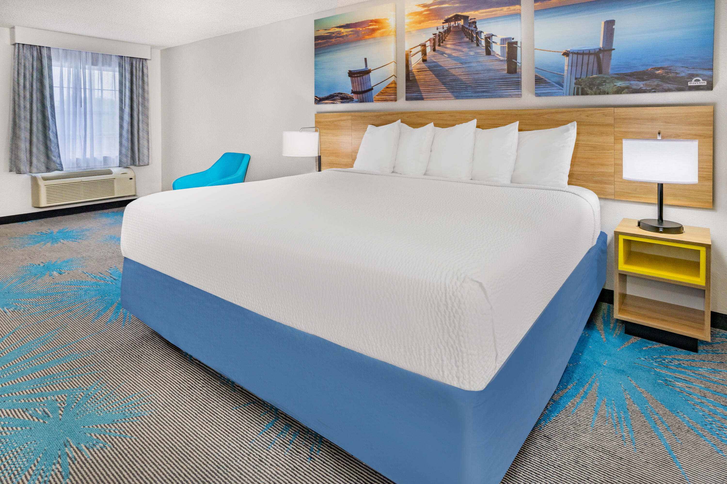 Guest room at the Days Inn by Wyndham Barnwell in Barnwell, South Carolina