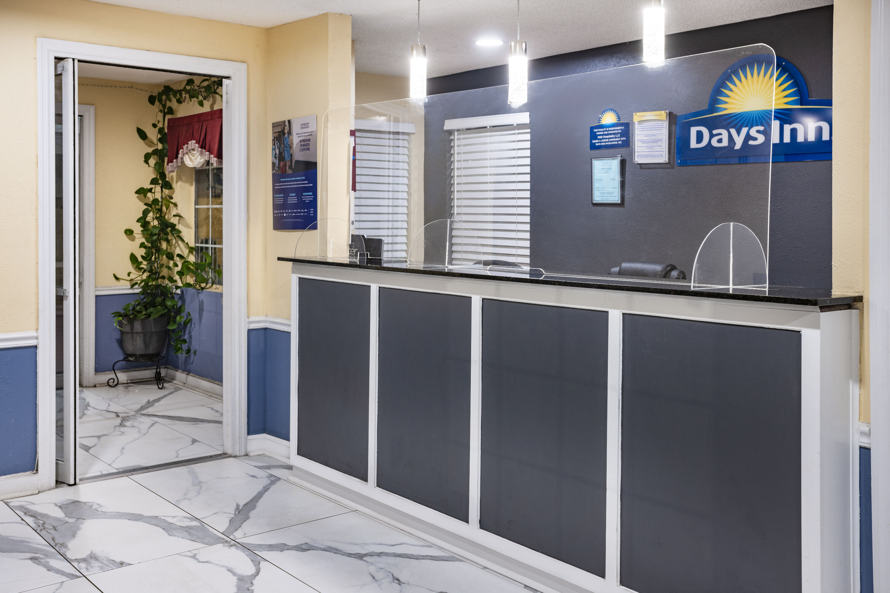 Days Inn by Wyndham Barnwell reception in Barnwell, South Carolina