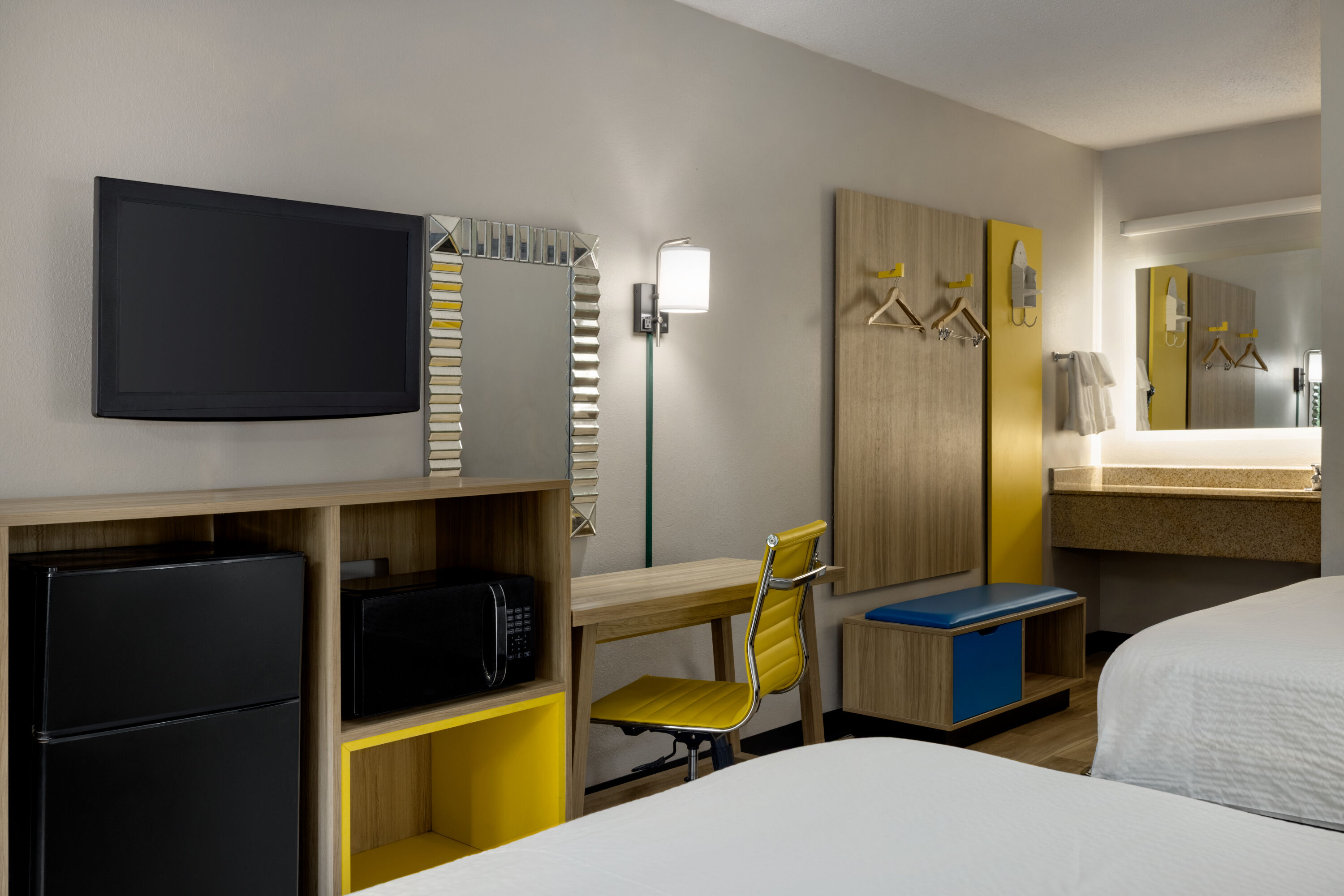 Guest room at the Days Inn by Wyndham Blythewood North Columbia in Blythewood, South Carolina