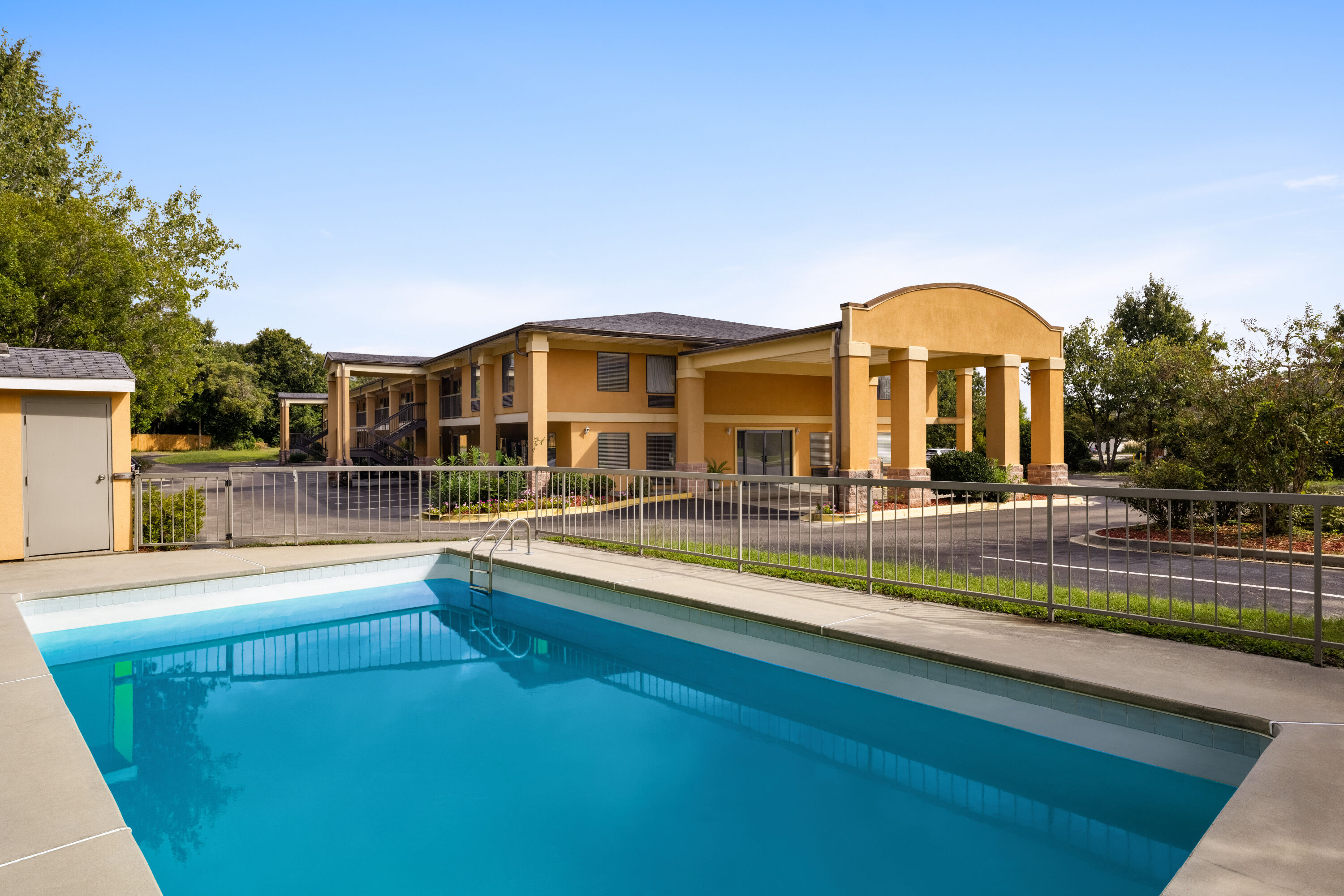 Pool at the Days Inn by Wyndham Blythewood North Columbia in Blythewood, South Carolina
