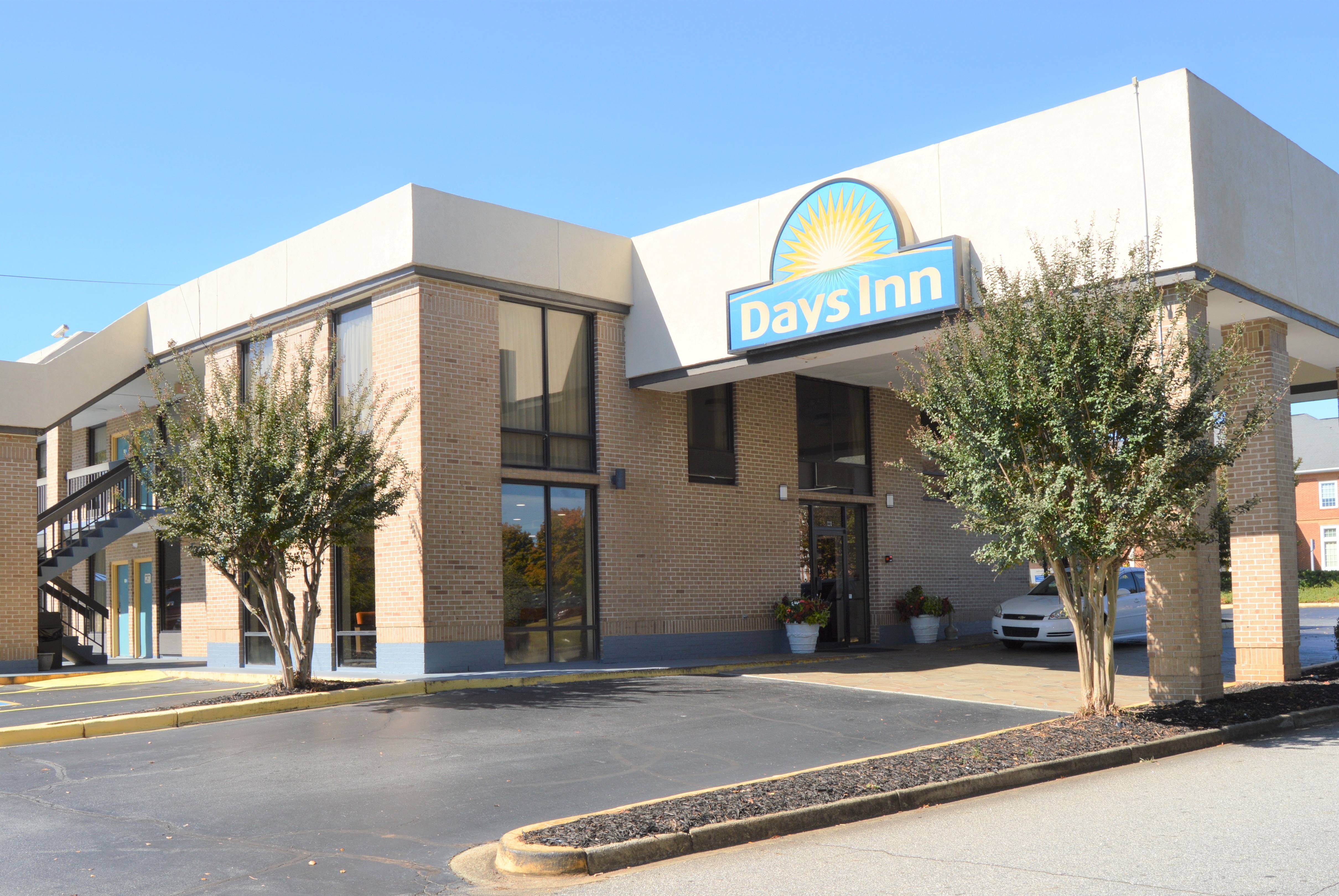 Exterior of Days Inn by Wyndham Easley/Greenville/Clemson Area hotel in Easley, South Carolina