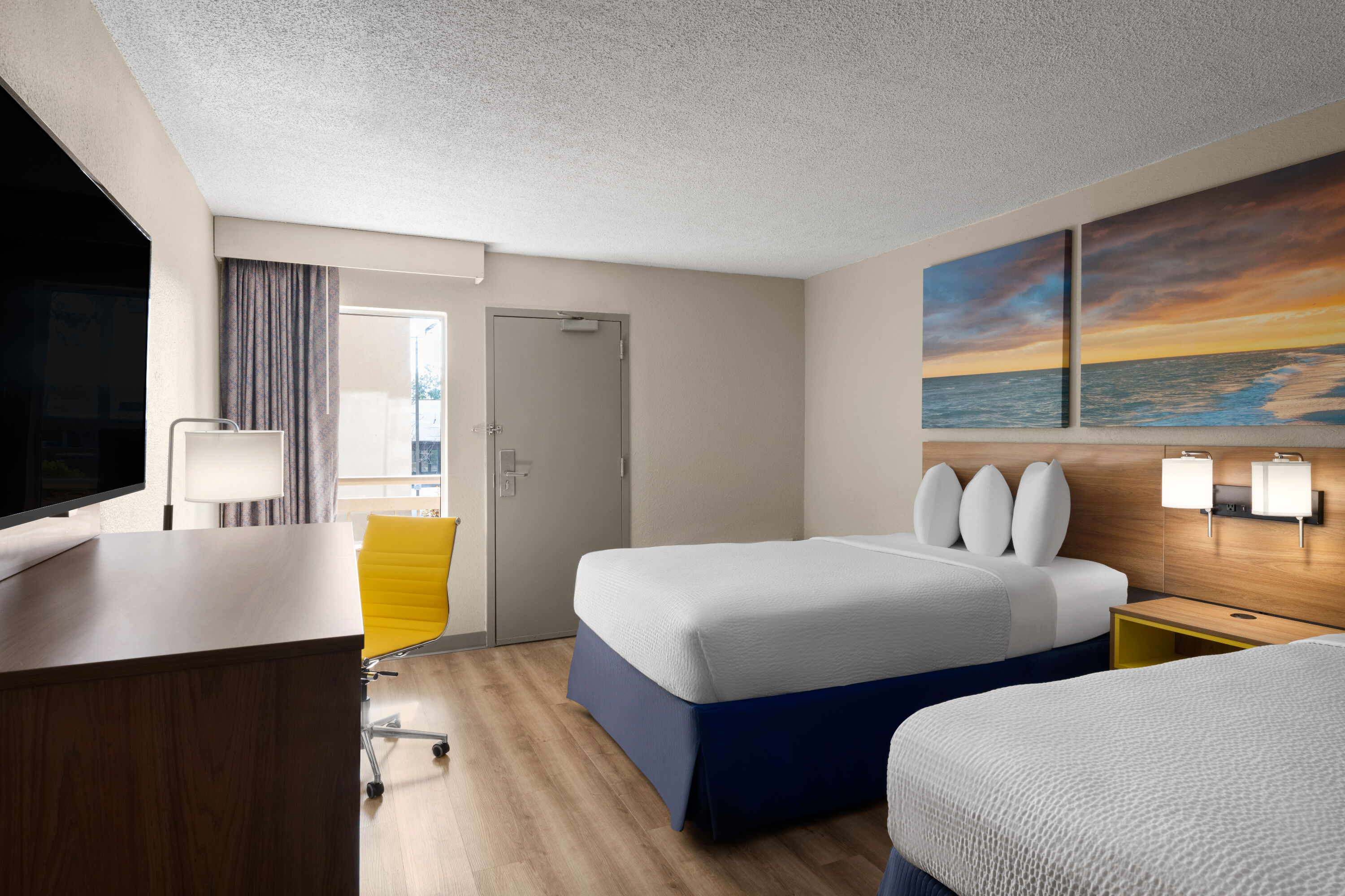 Guest room at the Days Inn by Wyndham Florence Near Civic Center in Florence, South Carolina