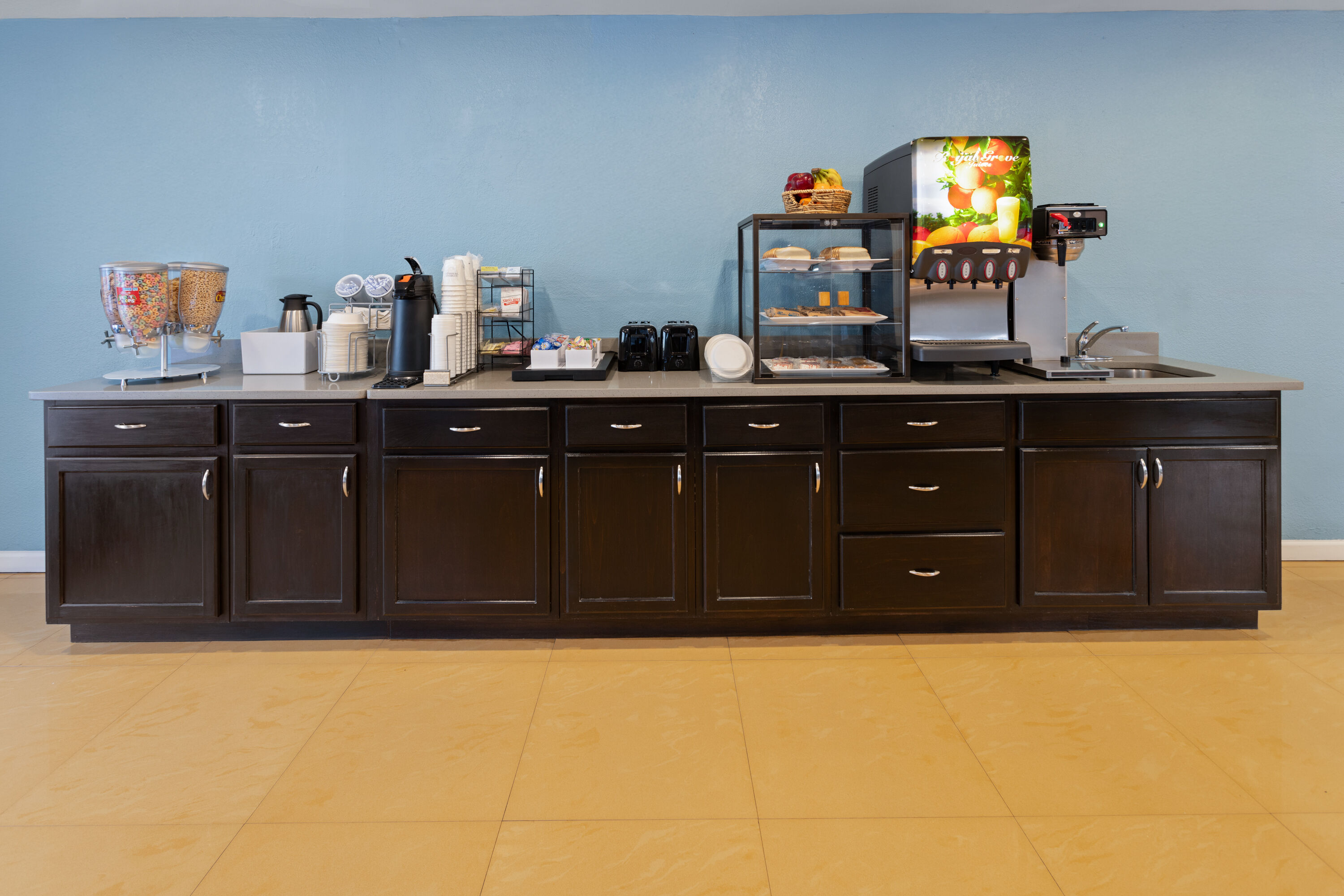 Free breakfast at Days Inn by Wyndham Hardeeville Near Hilton Head in Hardeeville, South Carolina