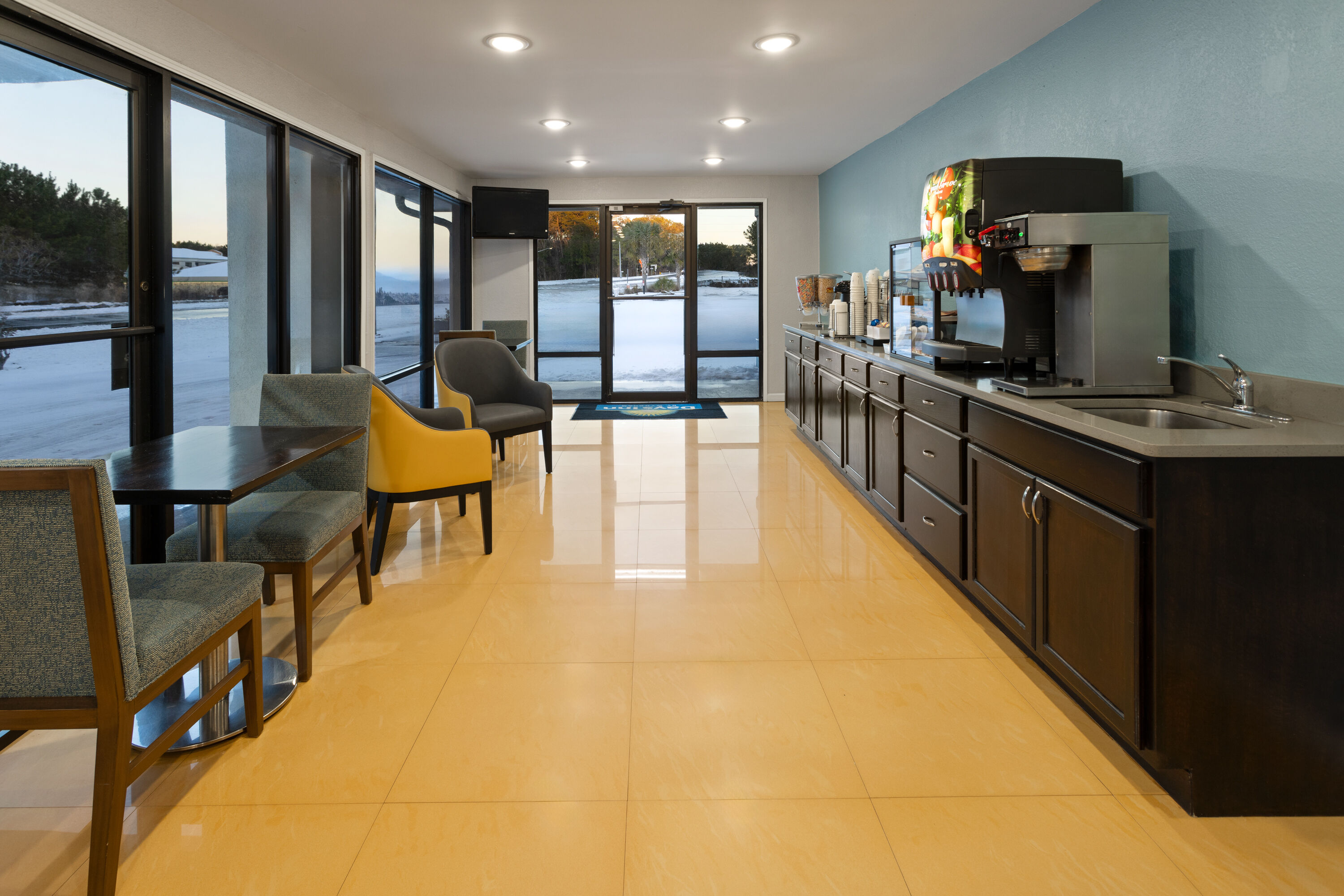 Free breakfast at Days Inn by Wyndham Hardeeville Near Hilton Head in Hardeeville, South Carolina