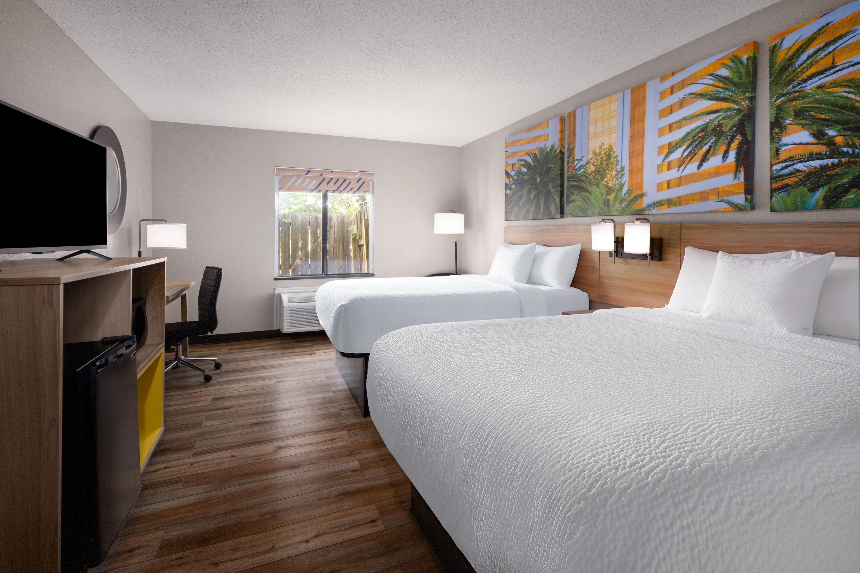 Guest room at the Days Inn by Wyndham Greenville South/Mauldin in Mauldin, South Carolina