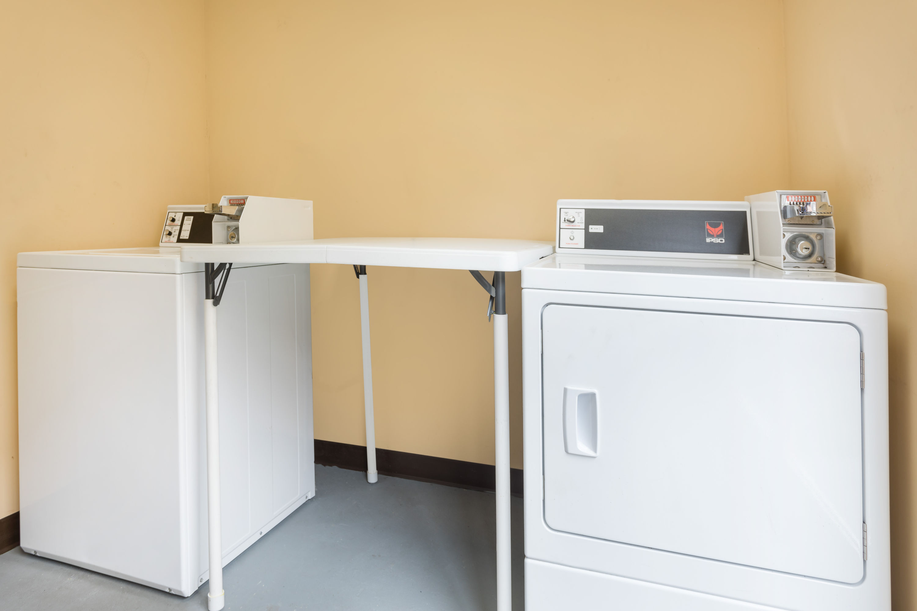 Laundry facilities at Days Inn by Wyndham Orangeburg South in Orangeburg, South Carolina