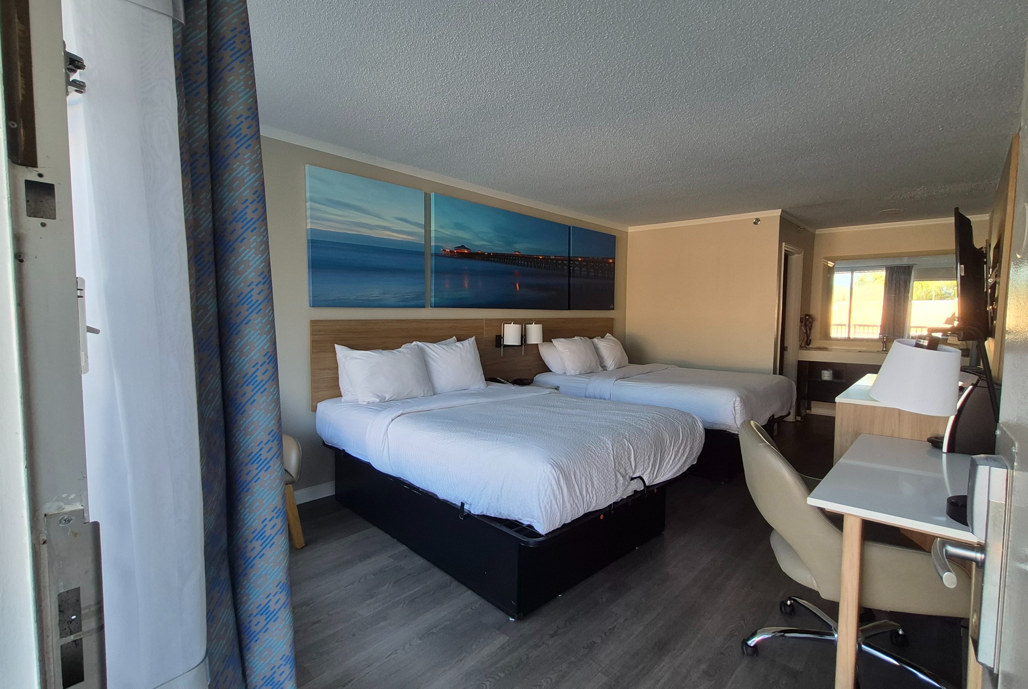 Guest room at the Days Inn by Wyndham Pawleys Island in Pawleys Island, South Carolina