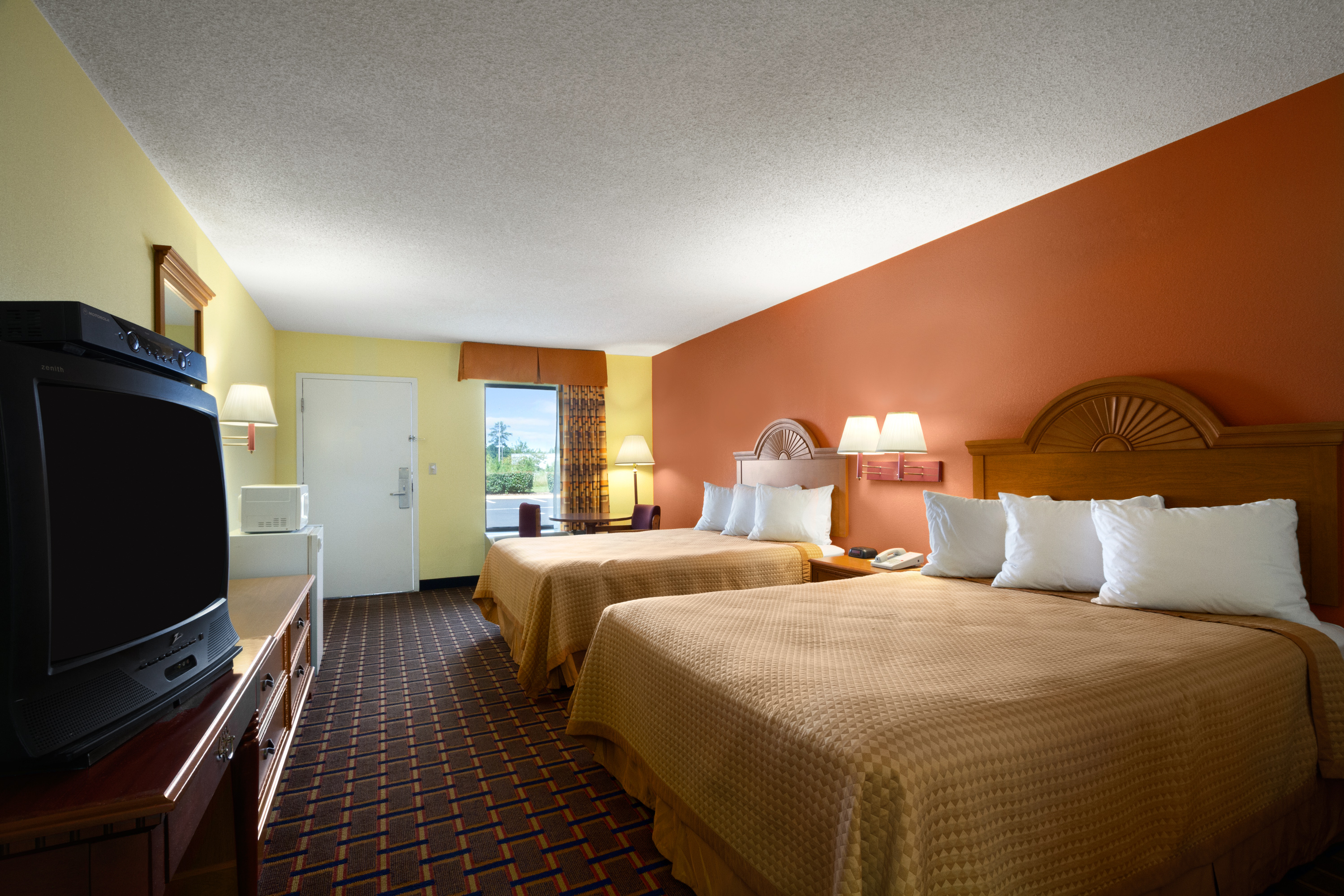 Guest room at the Days Inn by Wyndham Richburg in Richburg, South Carolina