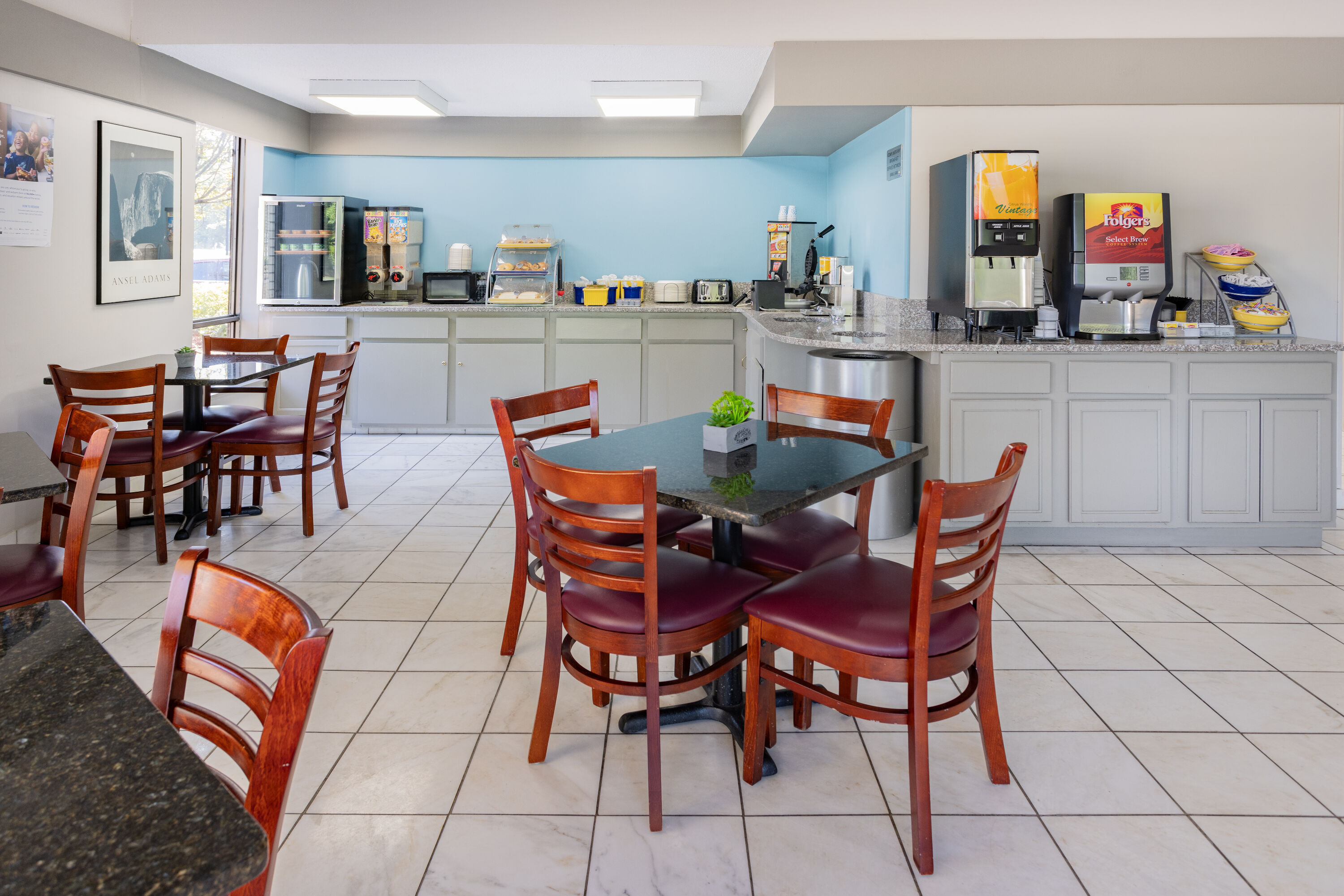 Free breakfast at Days Inn by Wyndham Spartanburg Waccamaw in Spartanburg, South Carolina