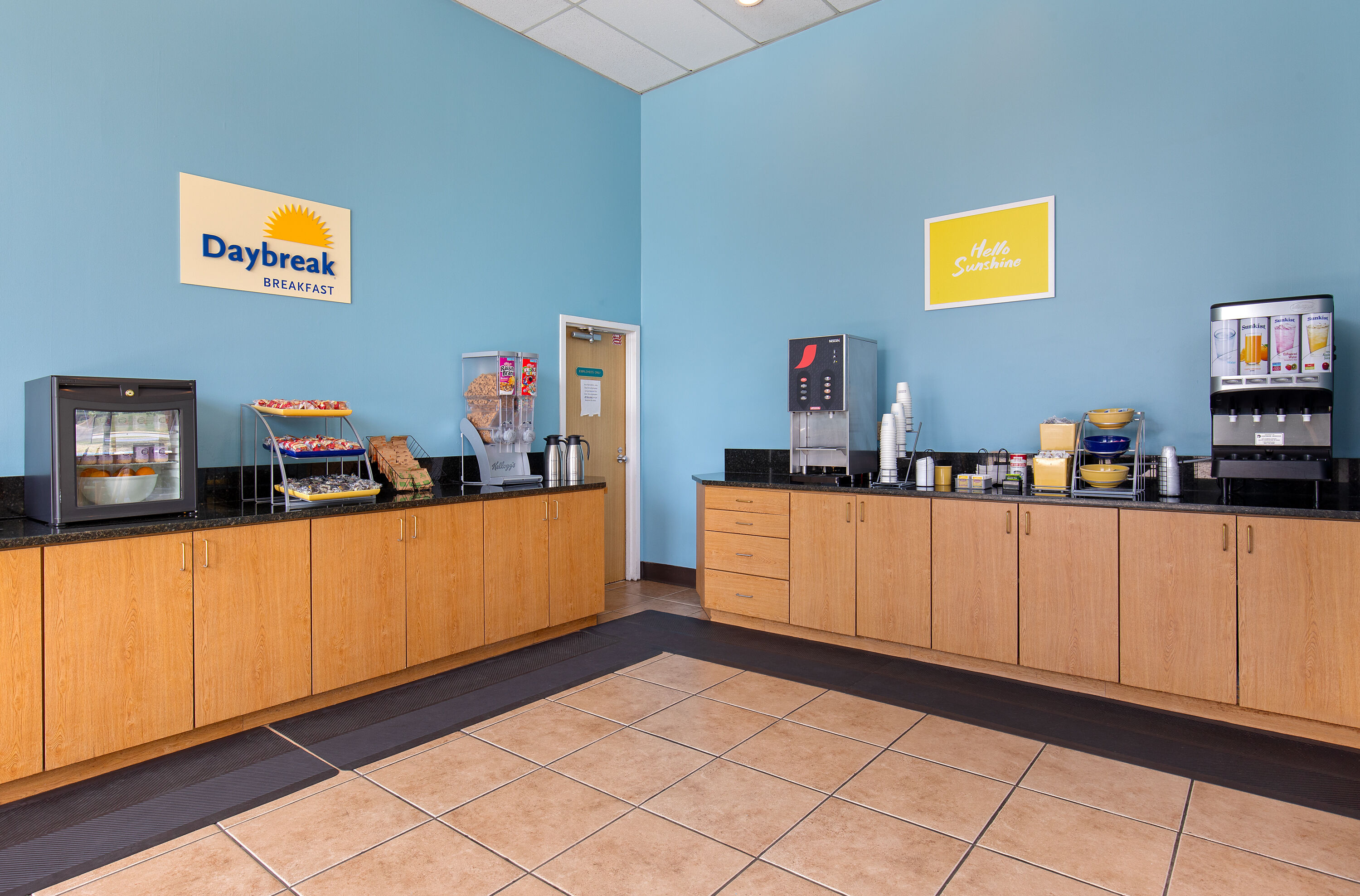 Free breakfast at Days Inn by Wyndham St George in St George, South Carolina
