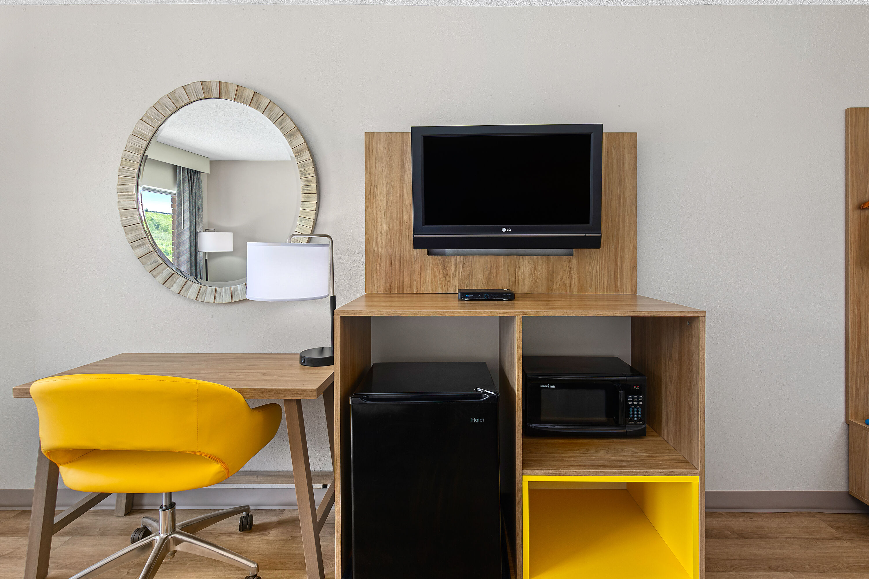 Guest room at the Days Inn by Wyndham St George in St George, South Carolina