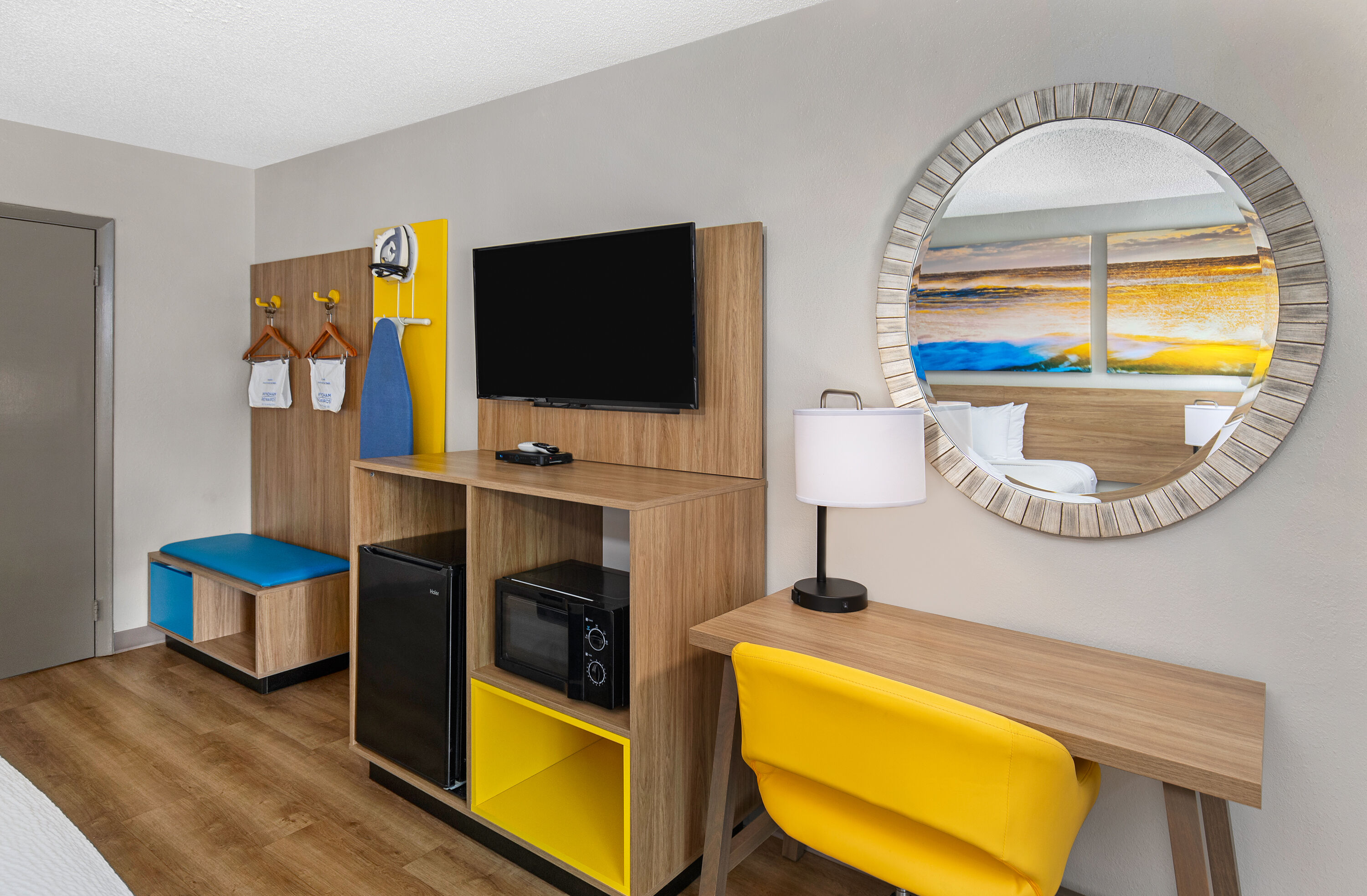 Guest room at the Days Inn by Wyndham St George in St George, South Carolina