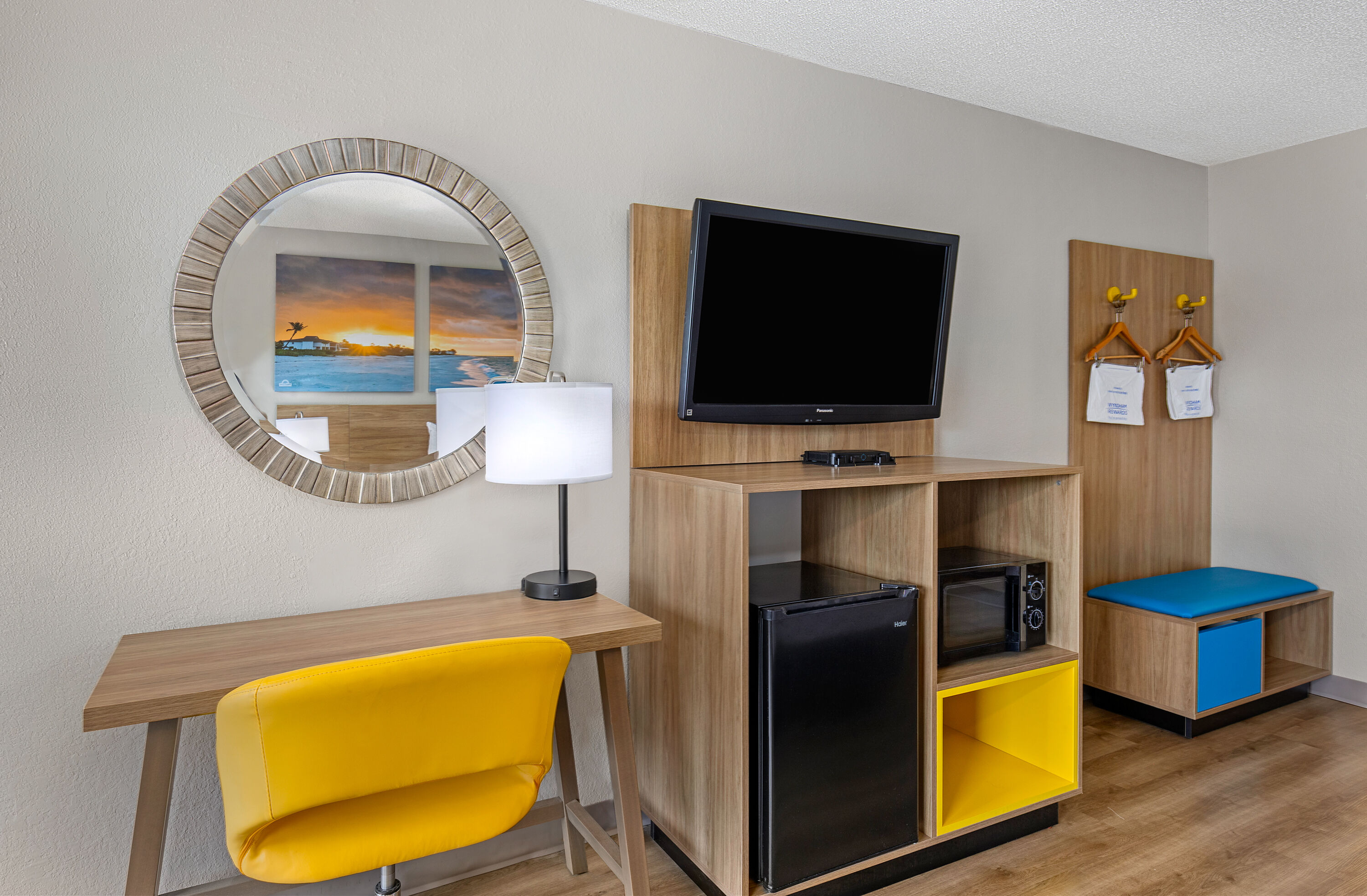 Guest room at the Days Inn by Wyndham St George in St George, South Carolina