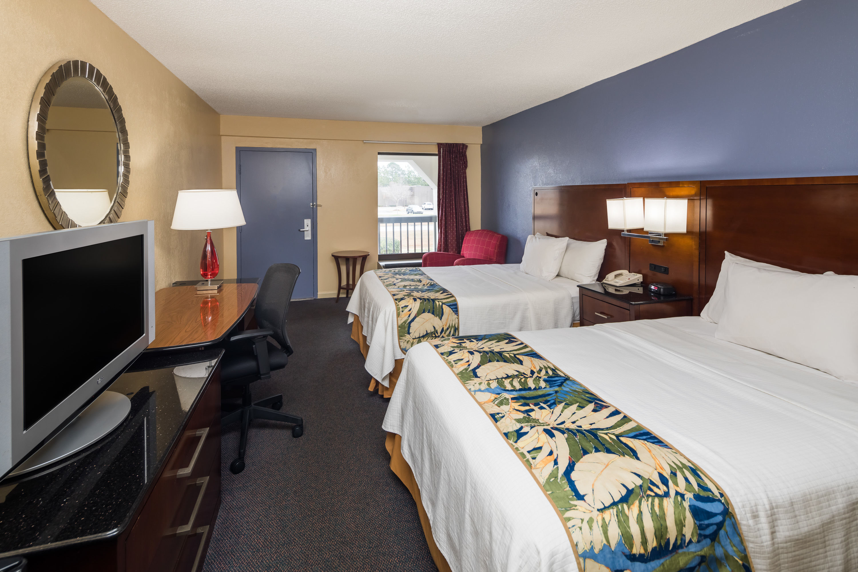 Guest room at the Days Inn by Wyndham Walterboro in Walterboro, South Carolina