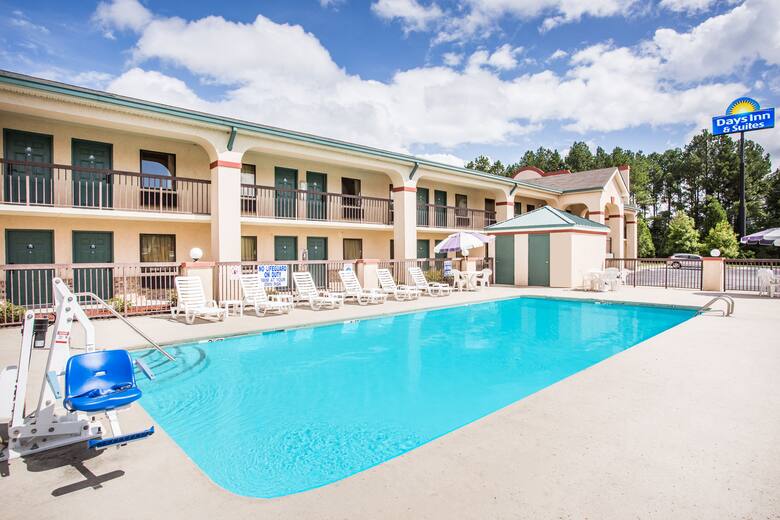 Pool at the Days Inn & Suites Columbia Airport in West Columbia, South Carolina